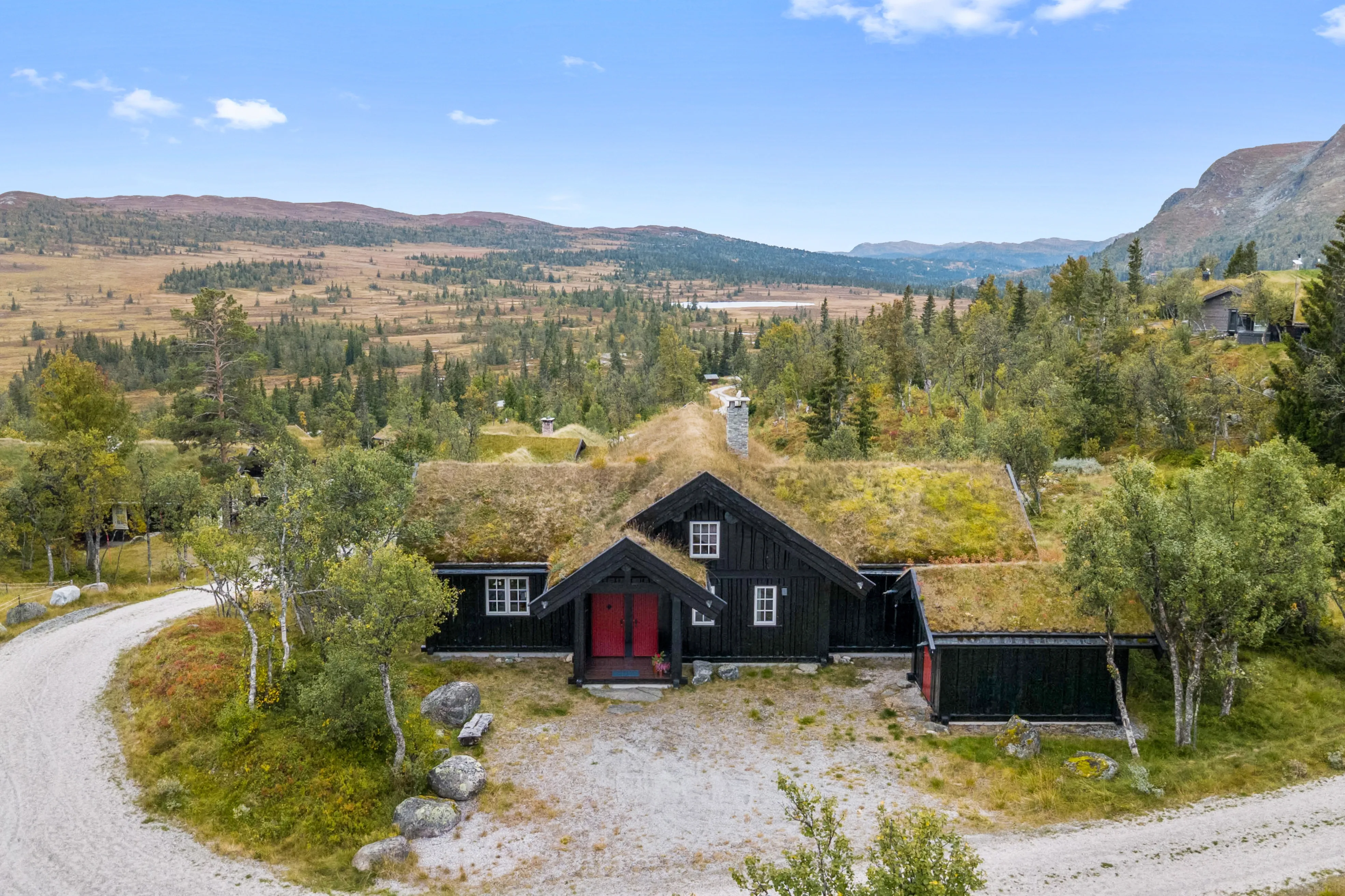 Modern 3-Bedroom Cabin in Viken with Panoramic Views and Sauna - Image 1