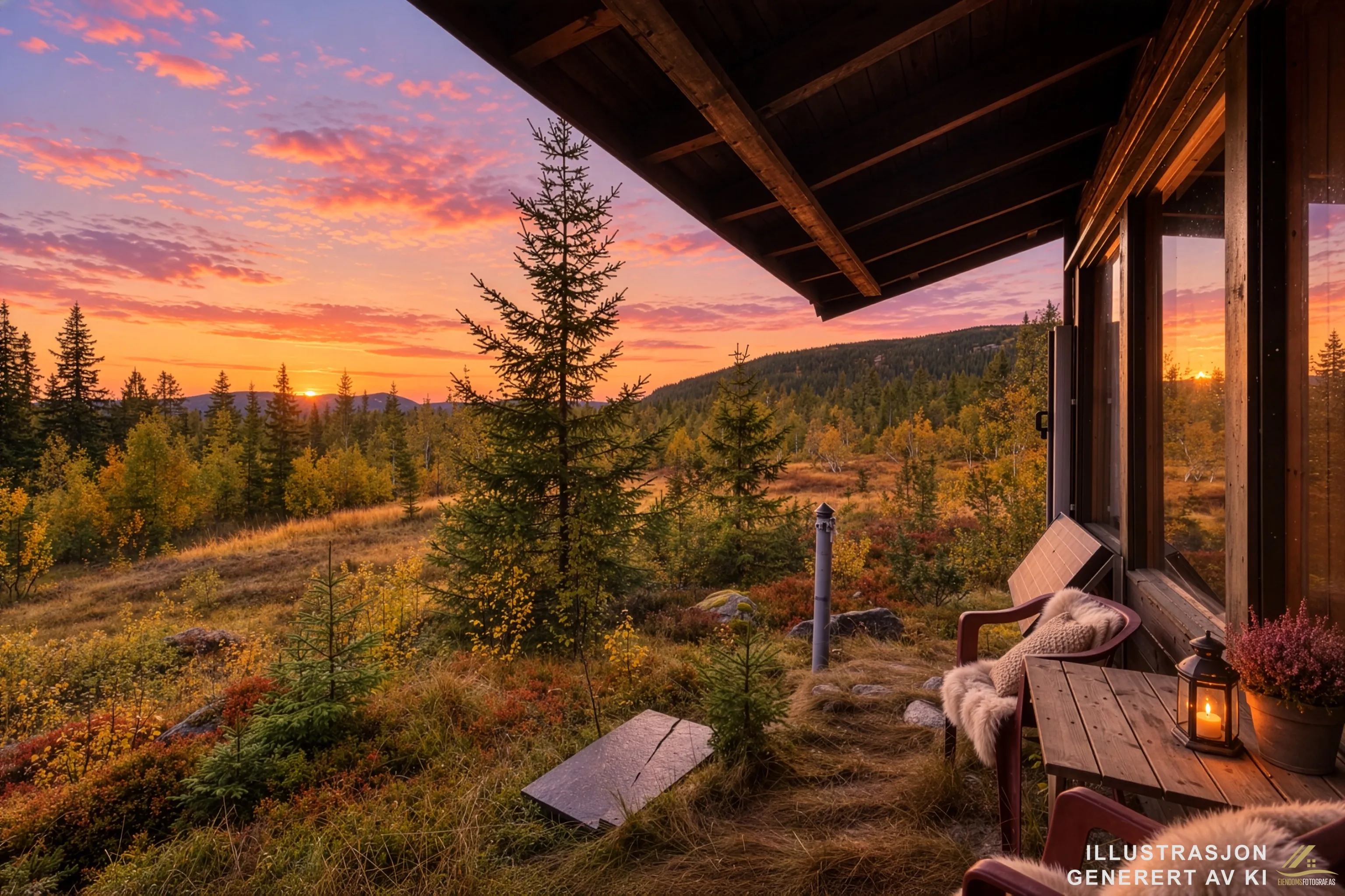 1960s Furnished Cabin with Expansive Lot in Flå, Norway - View image 28 of 37