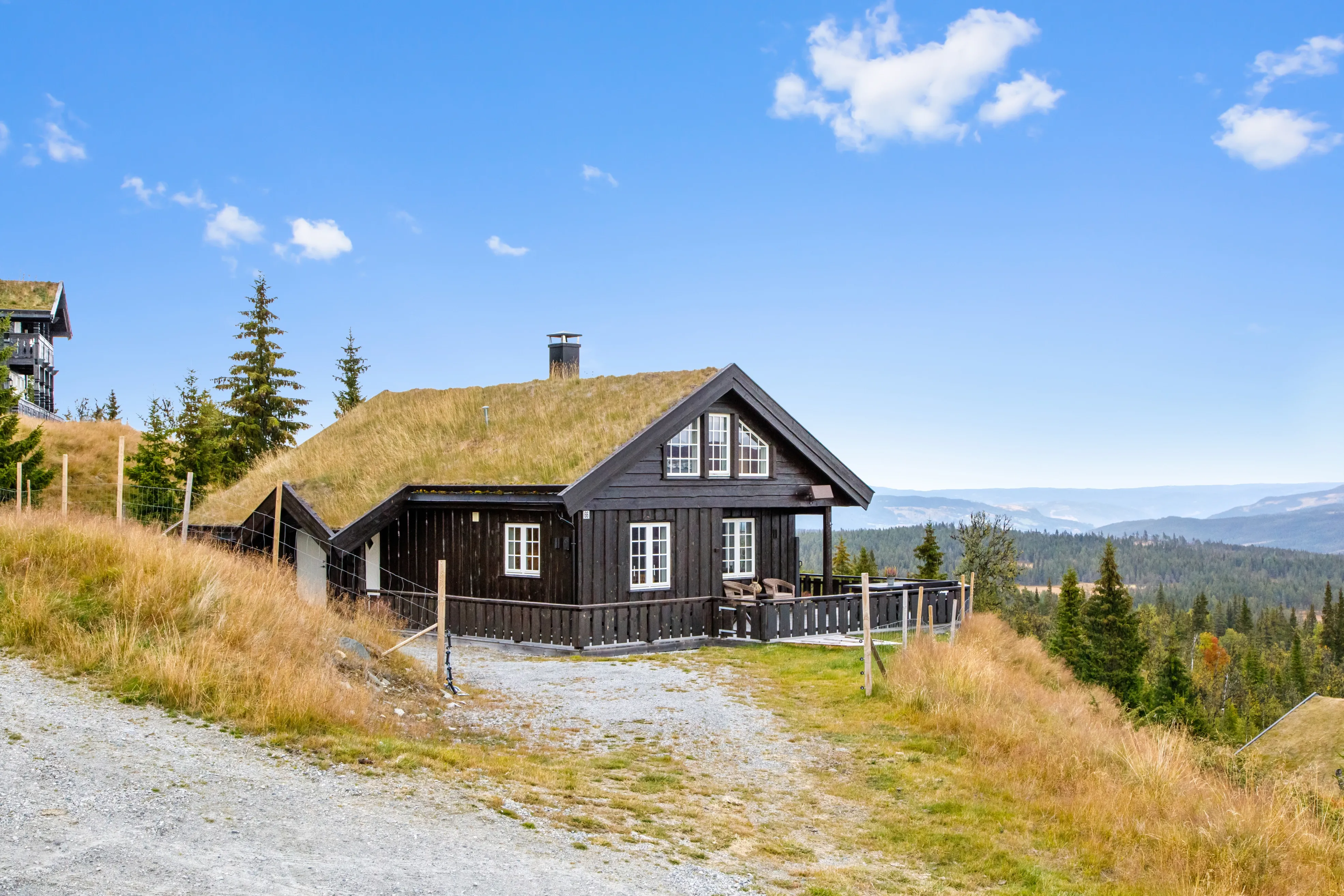 Modern 2-Bedroom Cabin with Terrace in Norway's Scenic Lyserstølen - Image 1