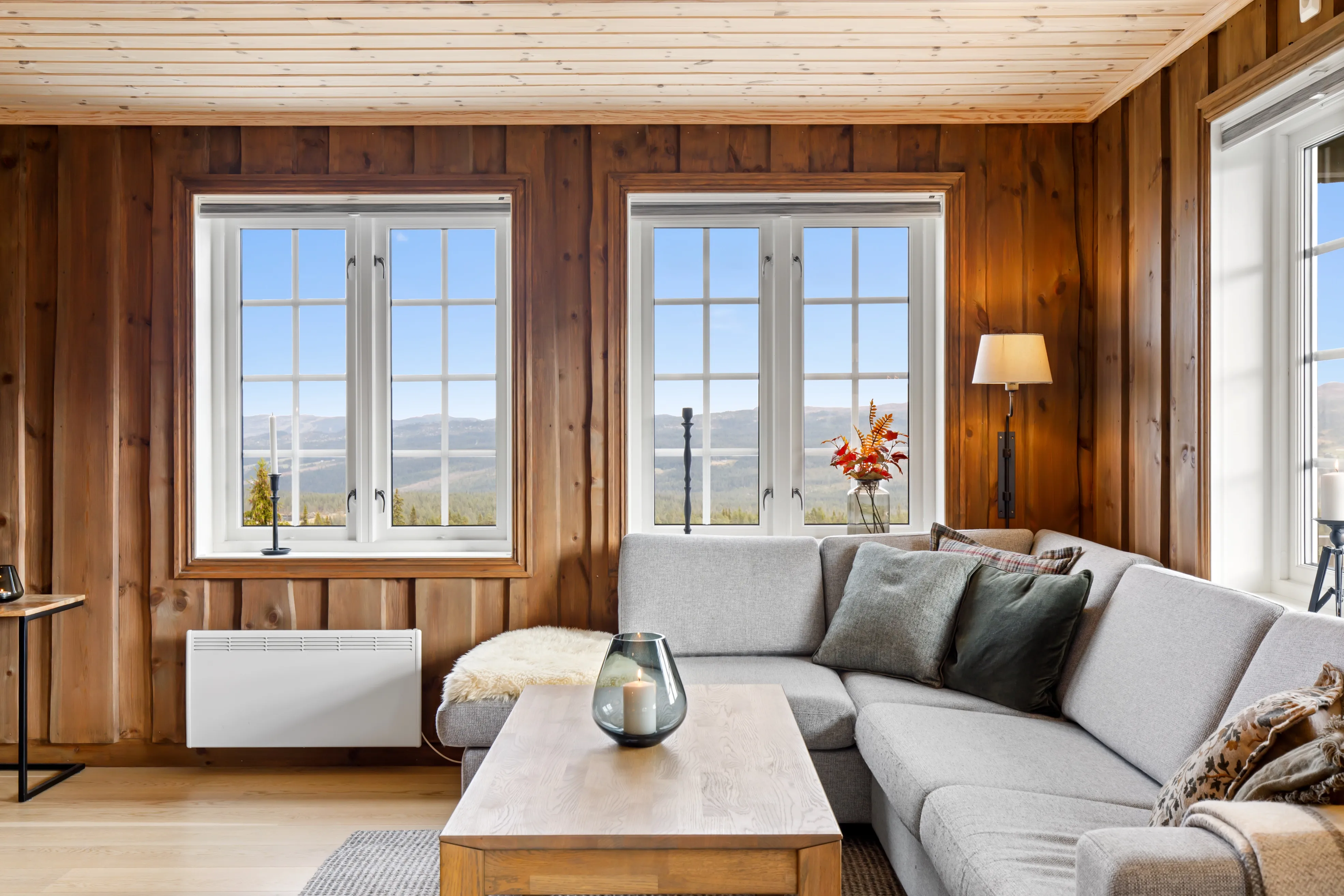 Modern 2-Bedroom Cabin with Terrace in Norway's Scenic Lyserstølen - View image 11 of 46