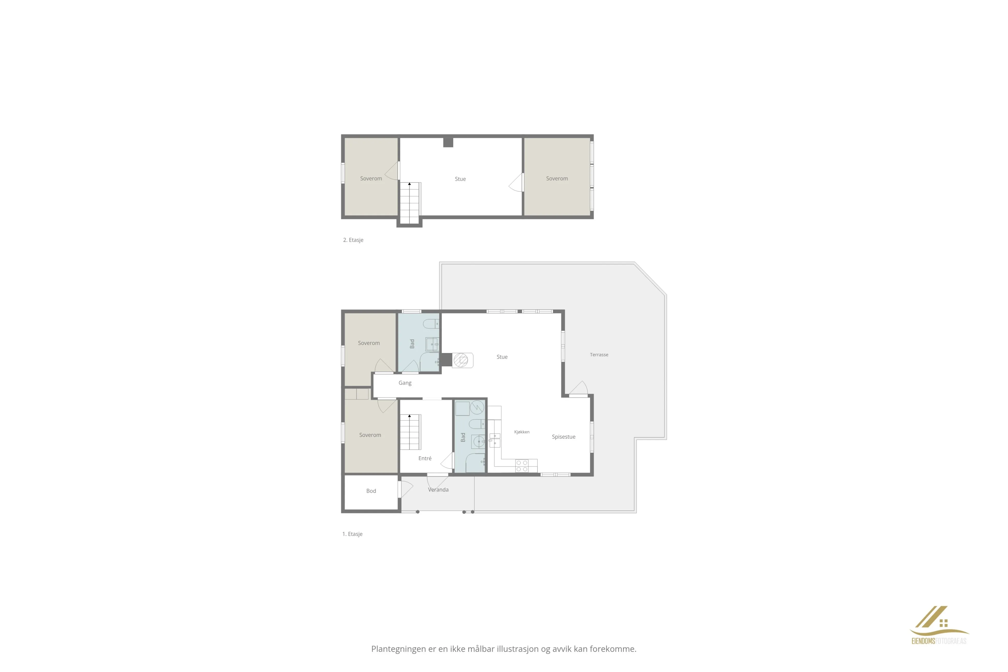 Modern 2-Bedroom Cabin with Terrace in Norway's Scenic Lyserstølen - View image 46 of 46