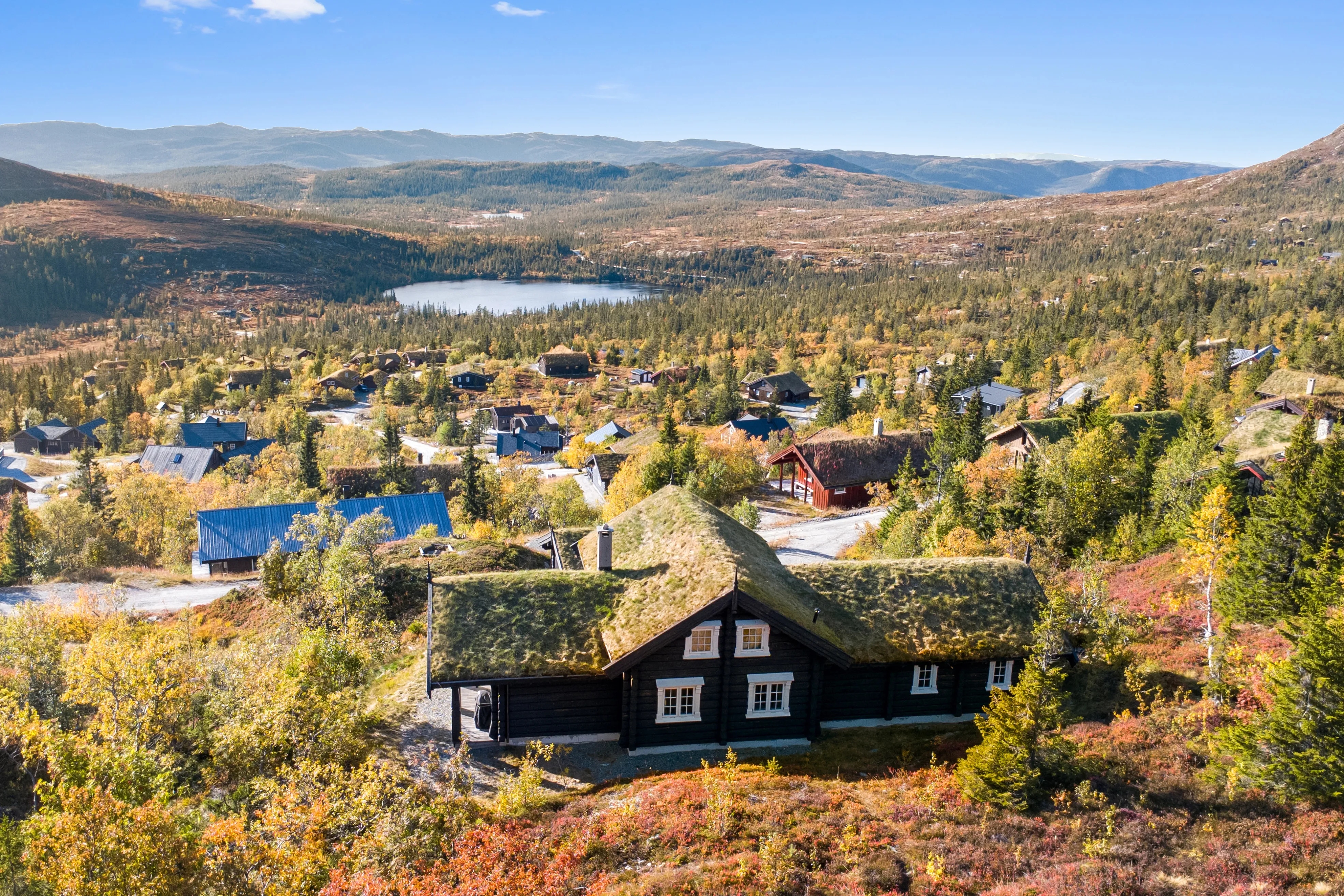Contemporary 4-Bedroom Cabin with Mountain Views in Flå, Norway - Image 2