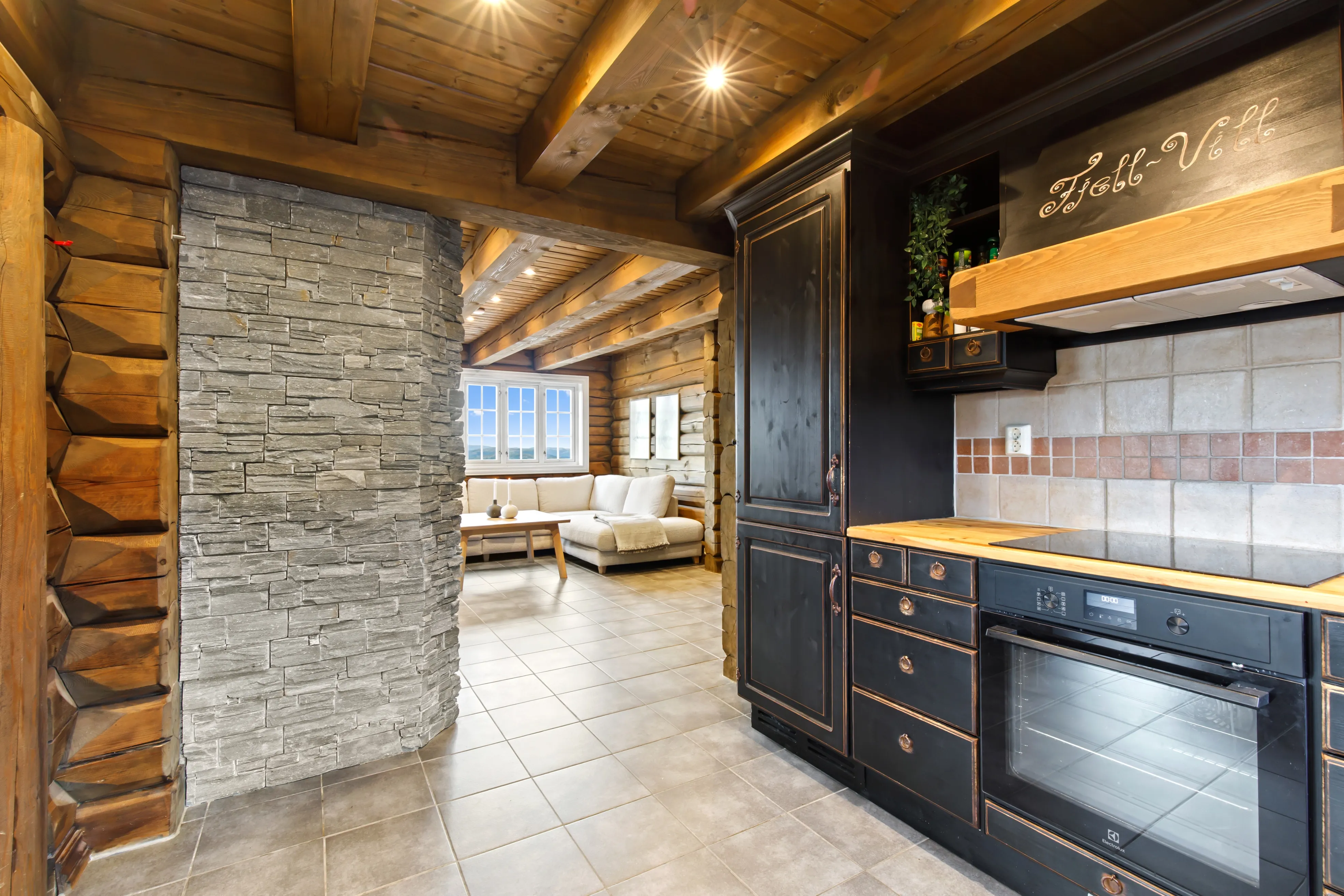 Contemporary 4-Bedroom Cabin with Mountain Views in Flå, Norway - View image 14 of 62