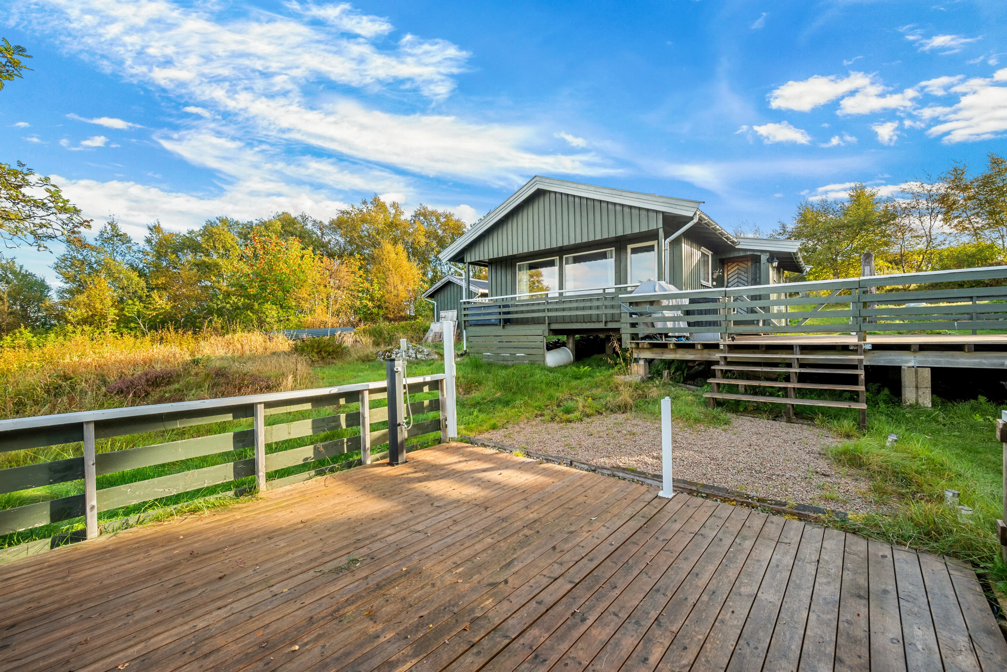 1970s Lakeside Cabin with Terrace and Dock in Hitra, Norway - View image 24 of 30