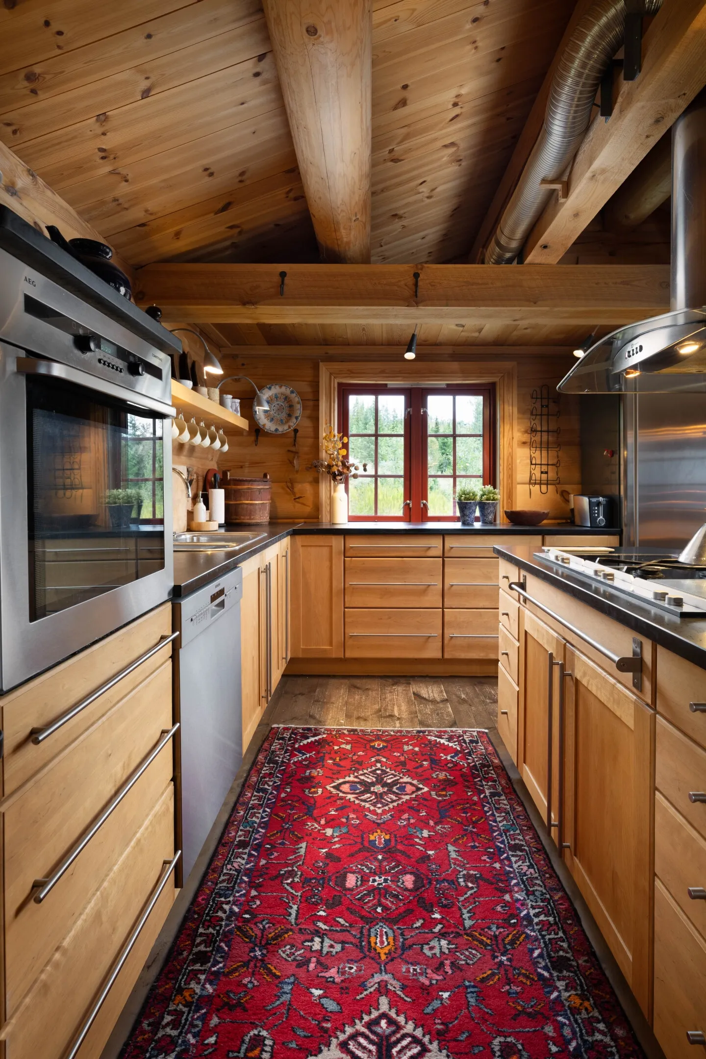 4-Bedroom Log Cabin with Fireplace and Terrace in Scenic Nesbyen, Norway - View image 9 of 46