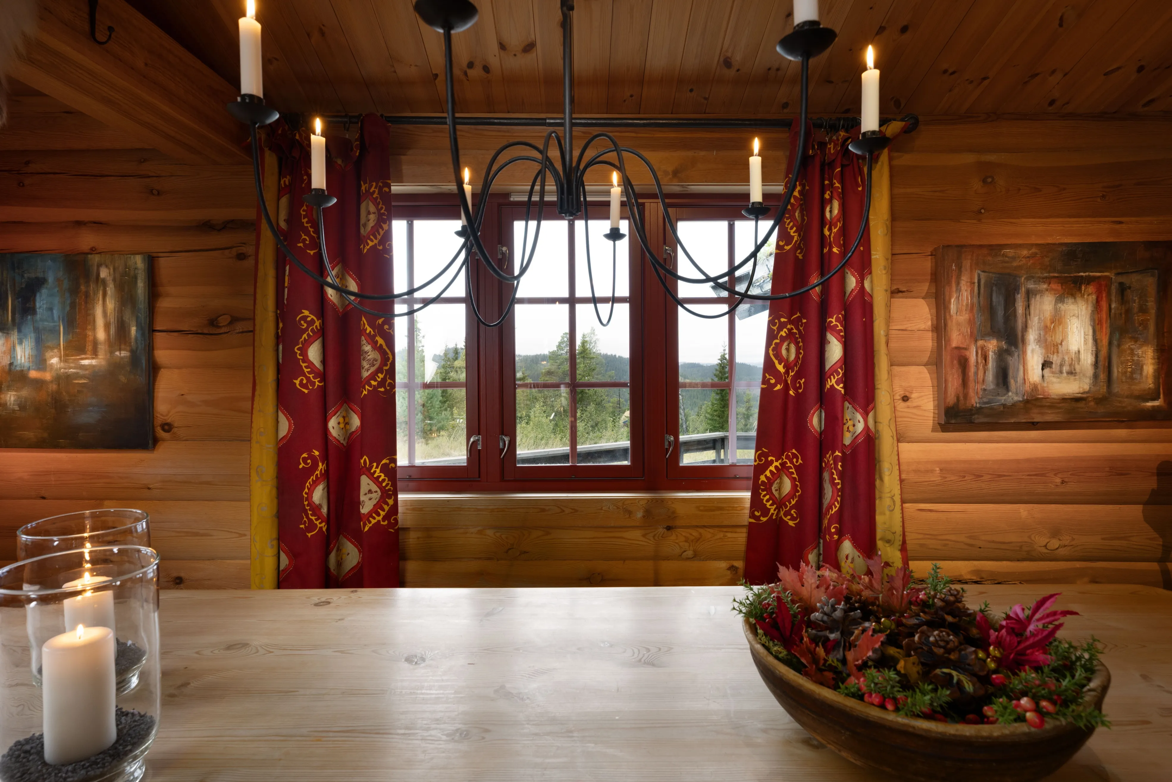 4-Bedroom Log Cabin with Fireplace and Terrace in Scenic Nesbyen, Norway - View image 12 of 46