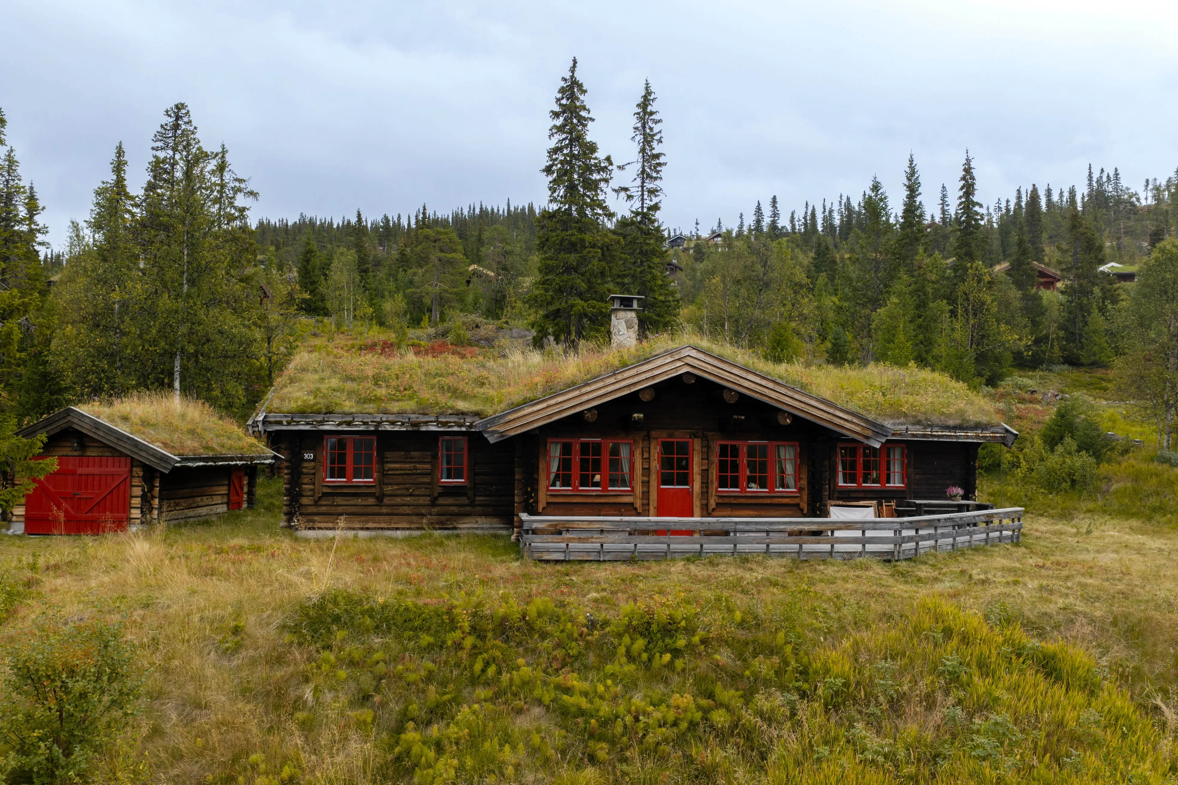 4-Bedroom Log Cabin with Fireplace and Terrace in Scenic Nesbyen, Norway - View image 34 of 46