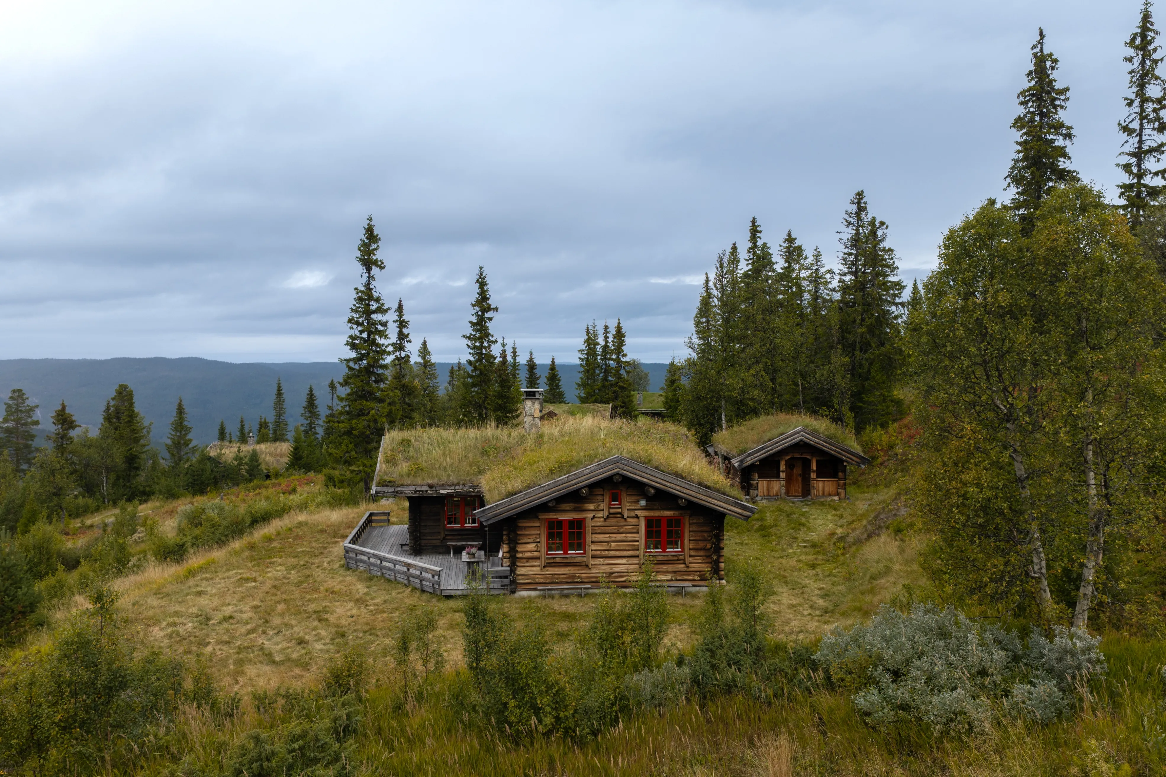 4-Bedroom Log Cabin with Fireplace and Terrace in Scenic Nesbyen, Norway - View image 35 of 46