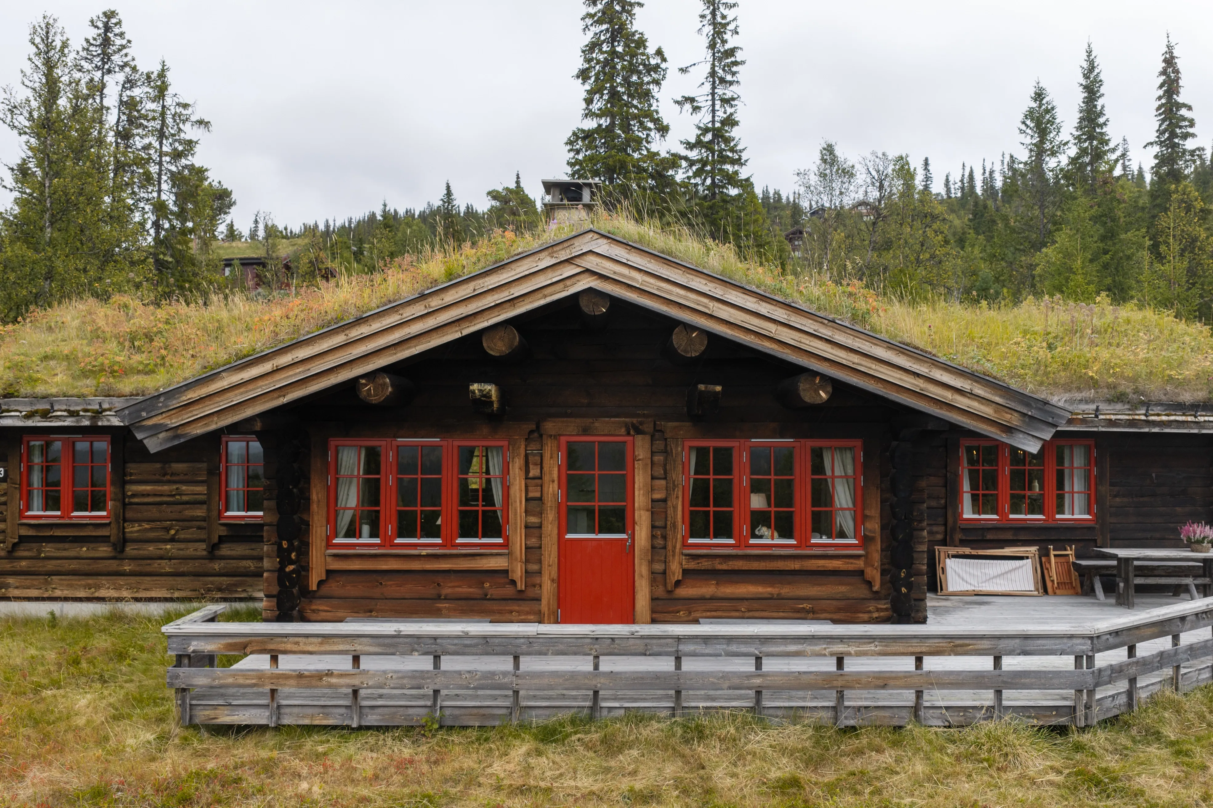 4-Bedroom Log Cabin with Fireplace and Terrace in Scenic Nesbyen, Norway - View image 42 of 46