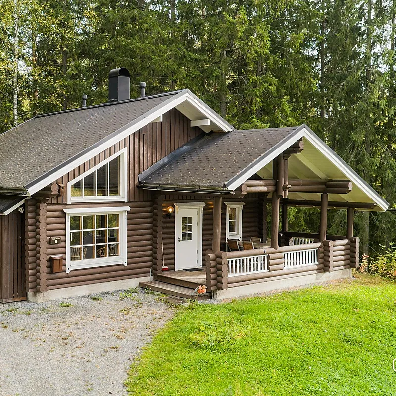 Furnished 3-Bedroom Cabin with Expansive Grounds in Scenic Jämsä, Finland