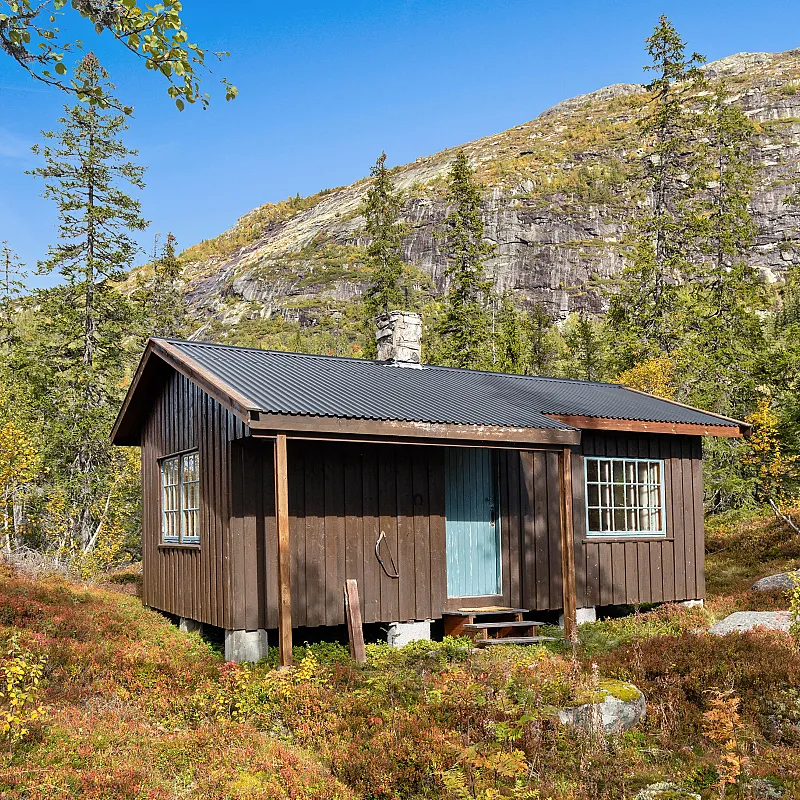 Norwegian Cabin Retreat with Expansive Grounds in Scenic Skardsdalen