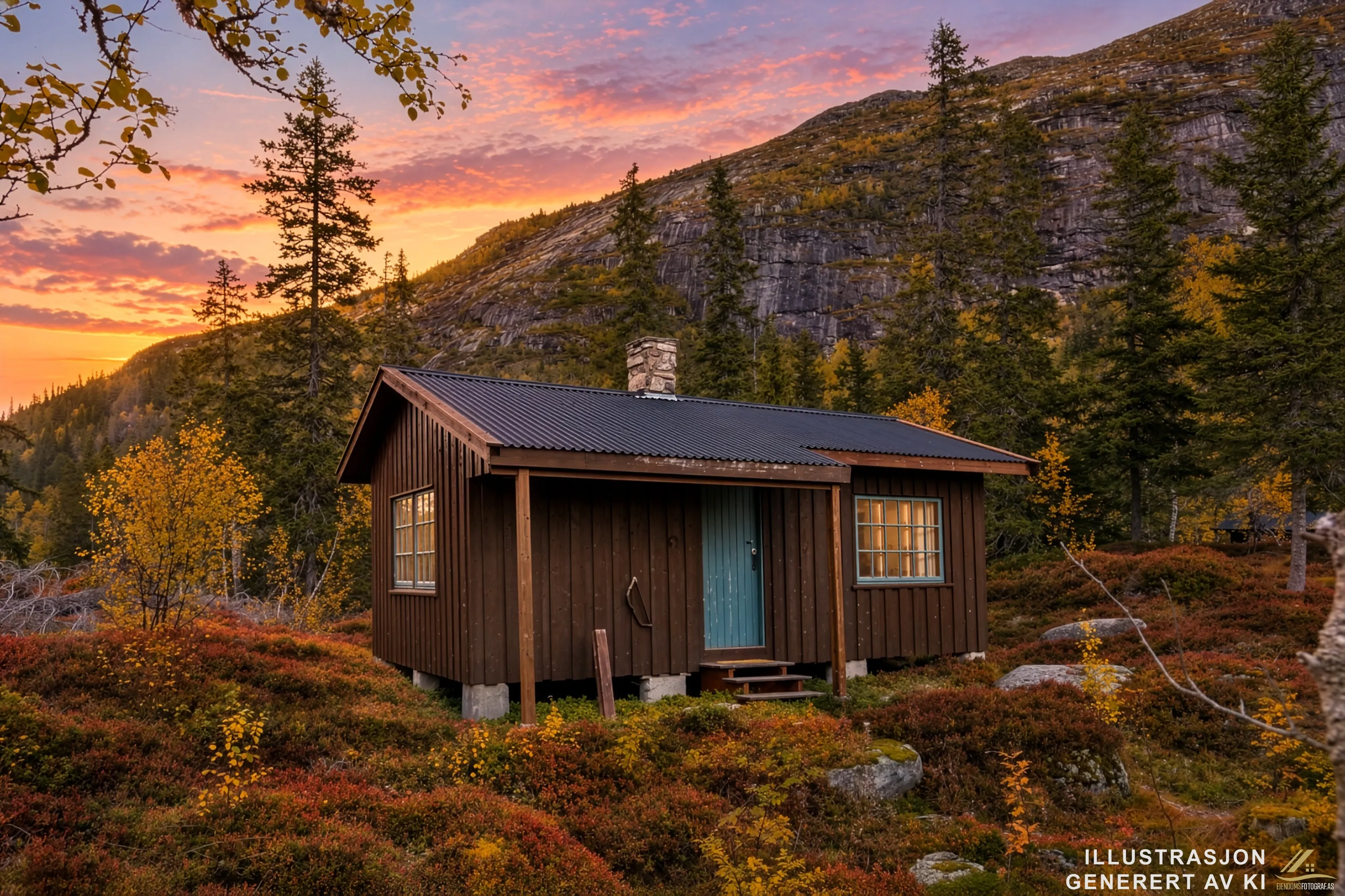 Norwegian Cabin Retreat with Expansive Grounds in Scenic Skardsdalen - Image 2