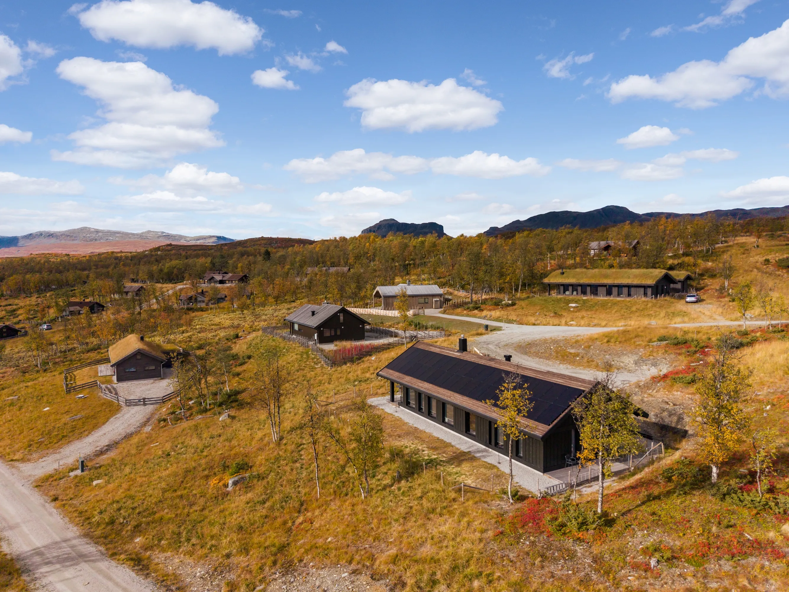 Modernt lanthus med 3 sovrum i Ål, med stor terrass och parkering - Visa bild 37 av 40