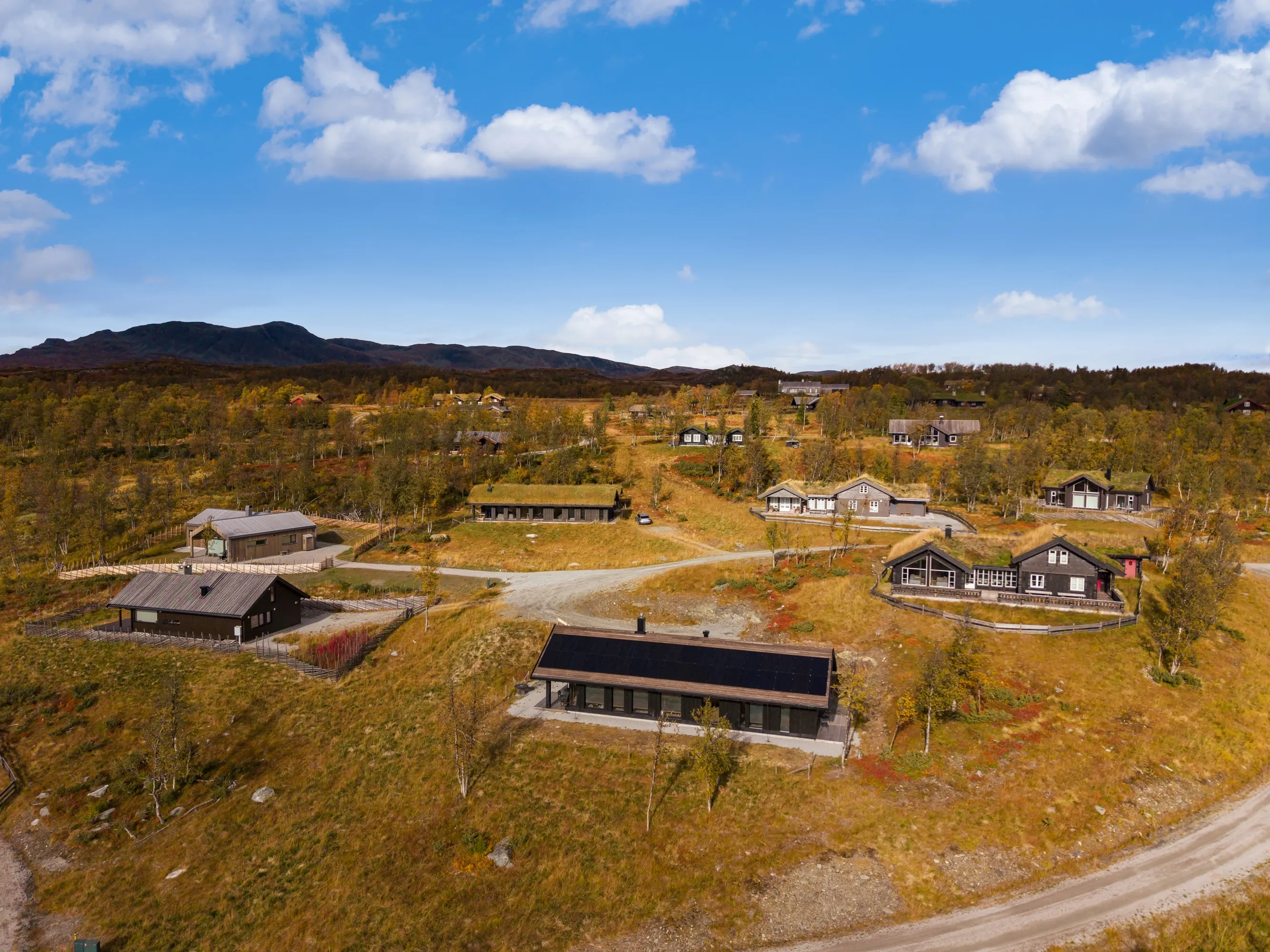 Modernt lanthus med 3 sovrum i Ål, med stor terrass och parkering - Visa bild 38 av 40
