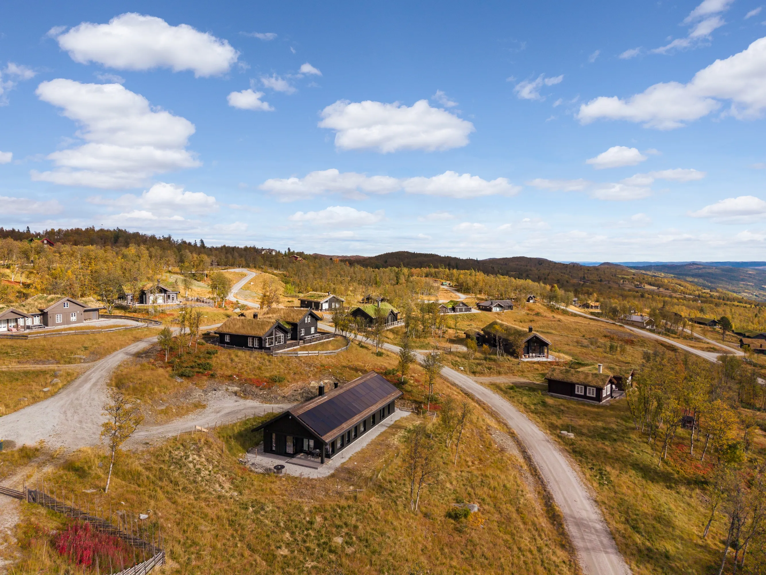 Modernt lanthus med 3 sovrum i Ål, med stor terrass och parkering - Visa bild 39 av 40