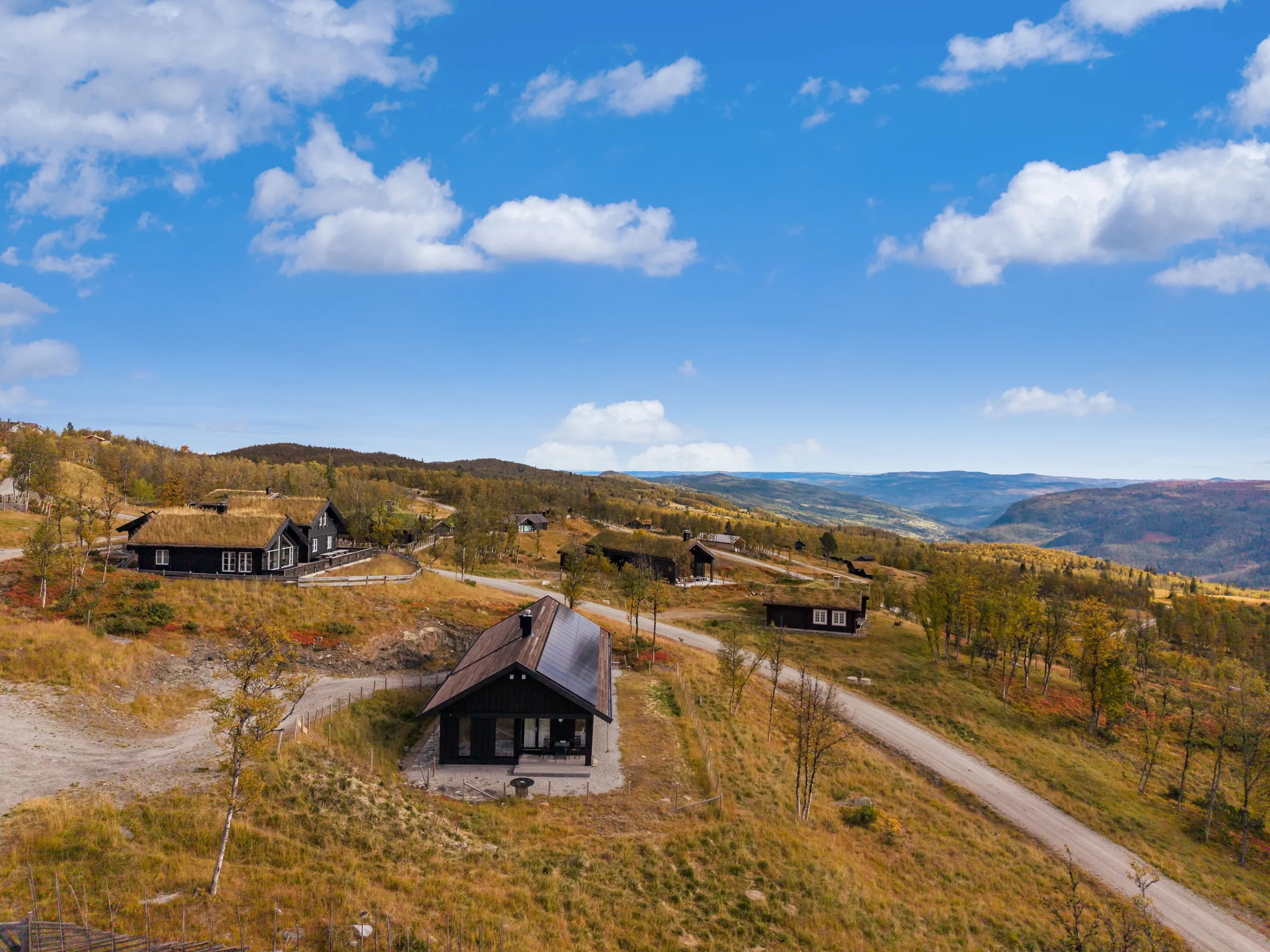 Modernt lanthus med 3 sovrum i Ål, med stor terrass och parkering - Visa bild 40 av 40