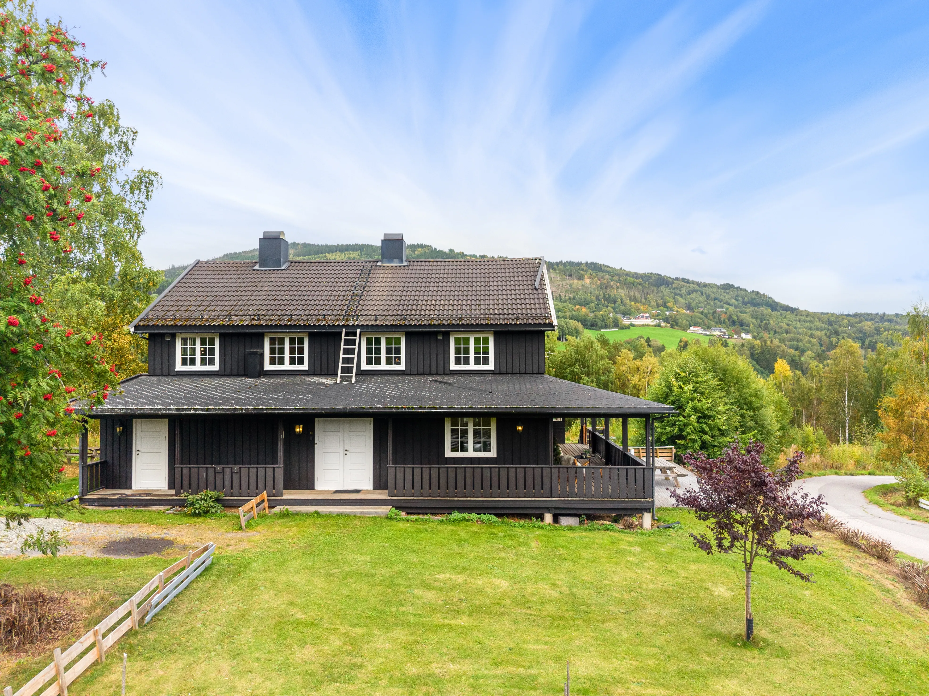 Maison familiale victorienne de 6 chambres à Brumunddal, avec jardins et terrasse - Voir l'image 42 sur 44