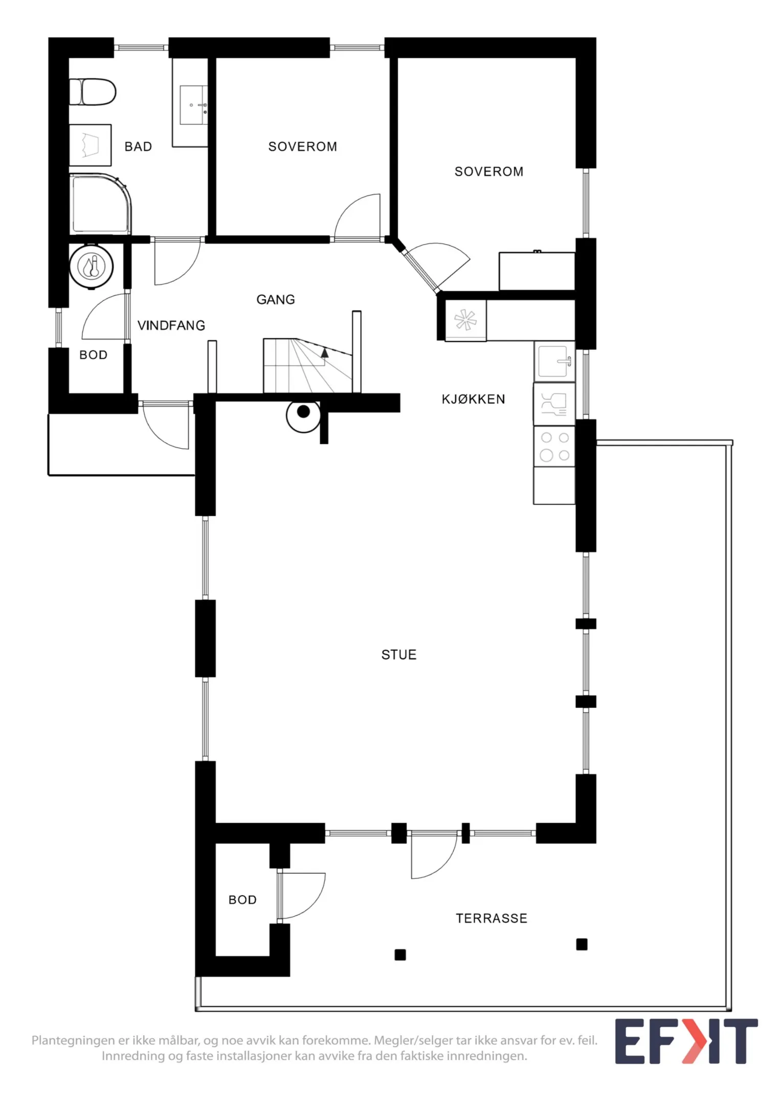 Modern 3-Bedroom Norwegian Cabin with Expansive Terrace in Nesbyen - View image 25 of 31