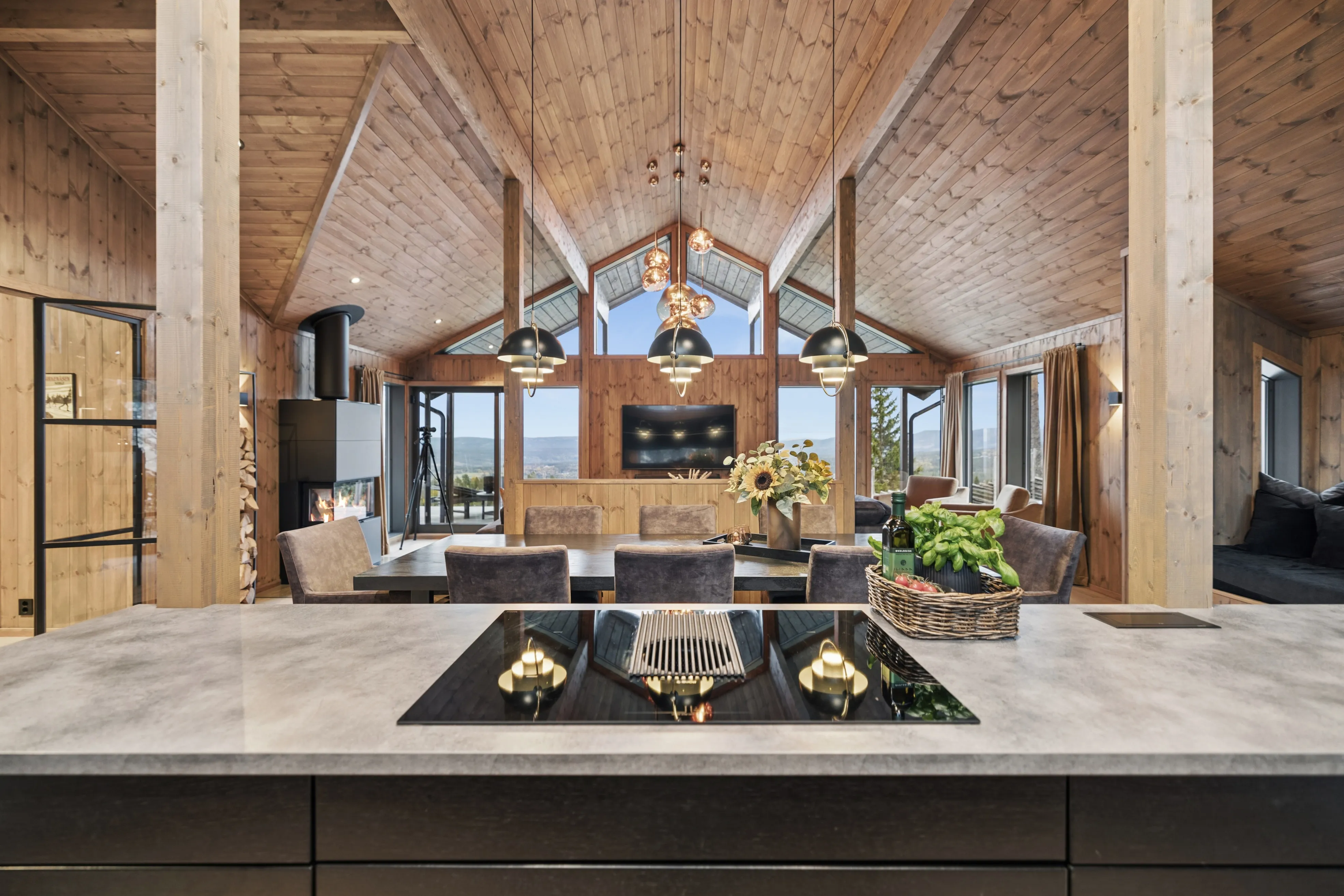 Modern 5-Bedroom Cabin in Birkenåsen with Jacuzzi, Sauna, and Large Garden - View image 11 of 41