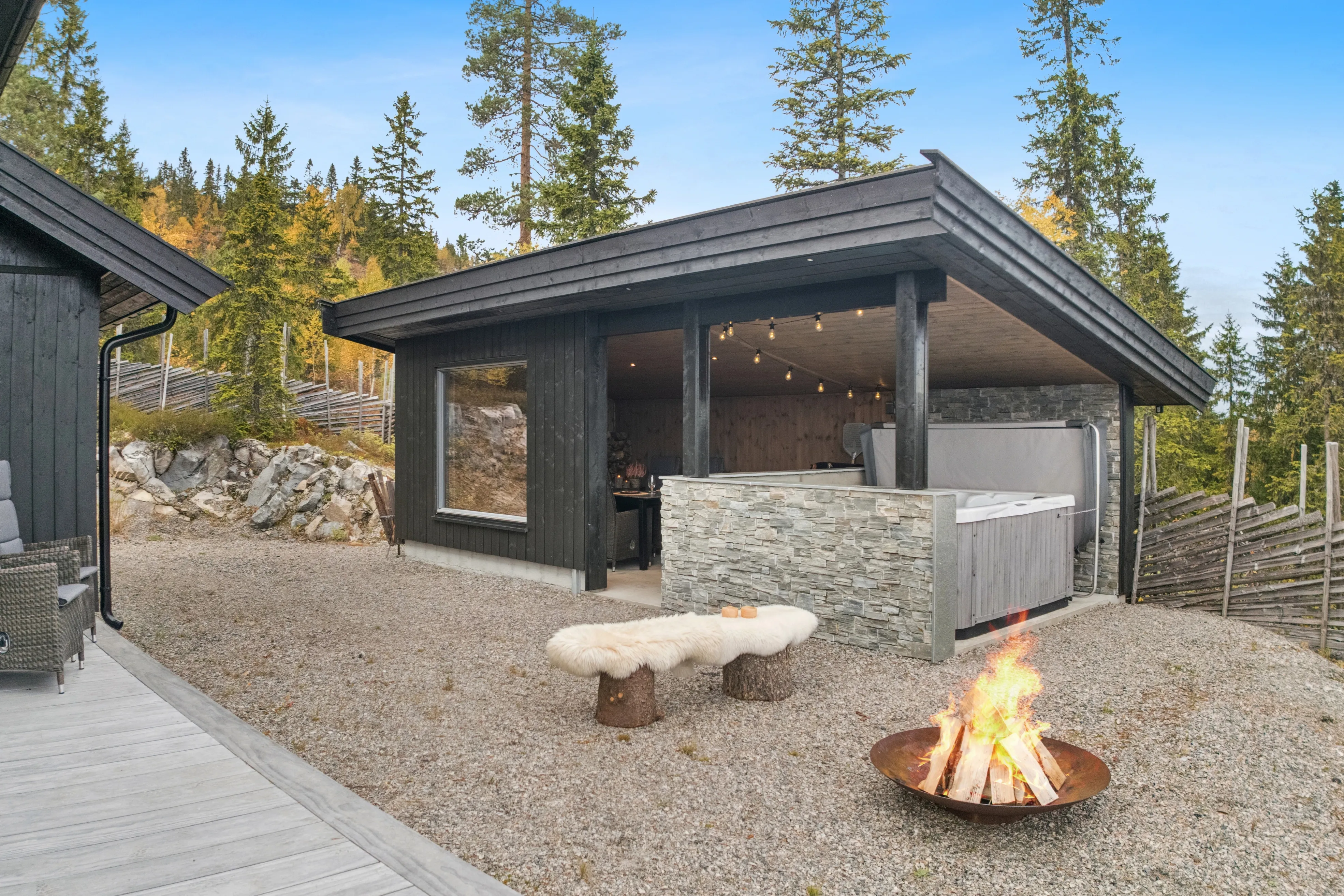Modern 5-Bedroom Cabin in Birkenåsen with Jacuzzi, Sauna, and Large Garden - View image 30 of 41