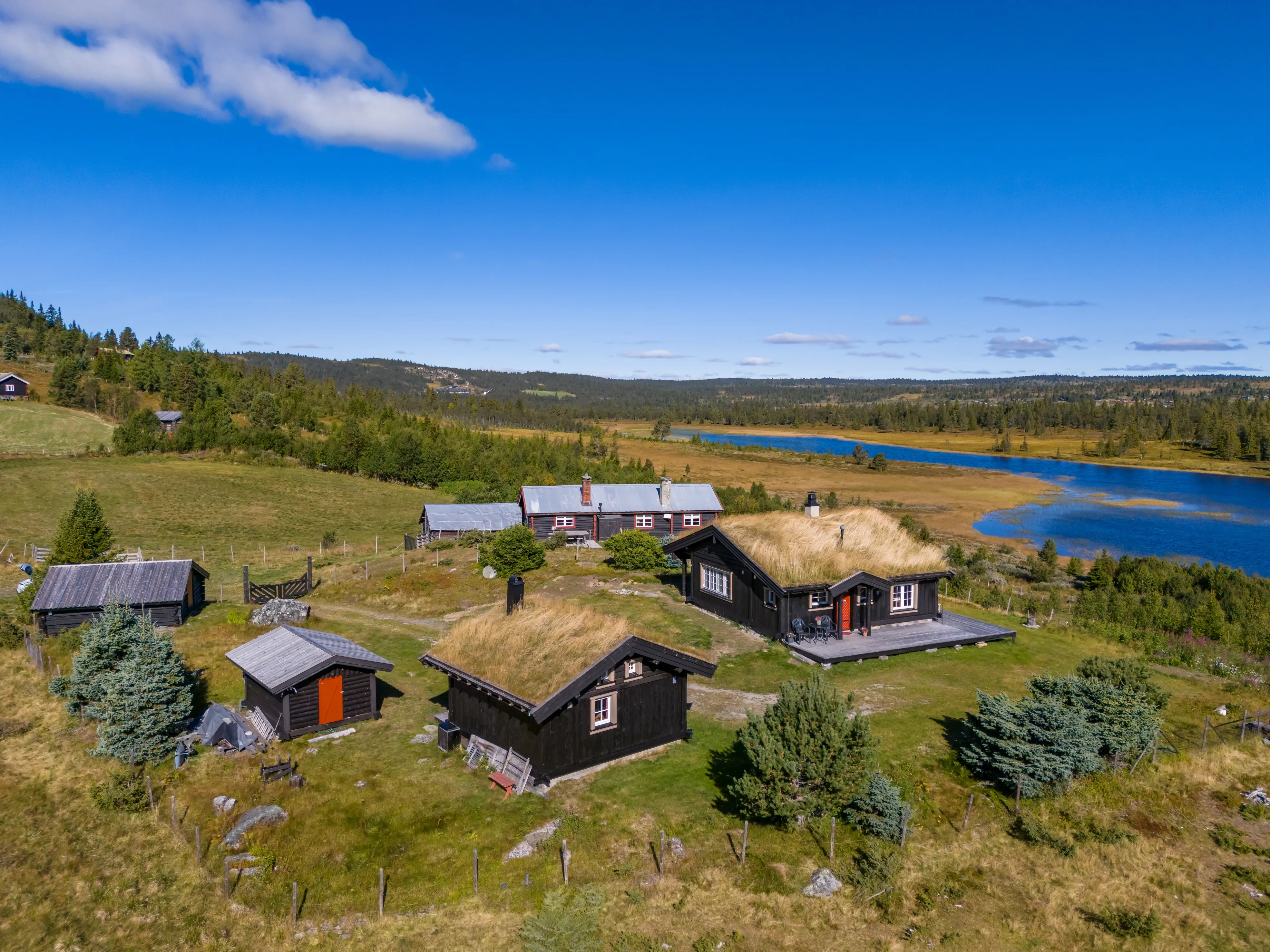 1940s Cabin Retreat with Annex and Garden in Scenic Nesbyen, Norway - Image 2