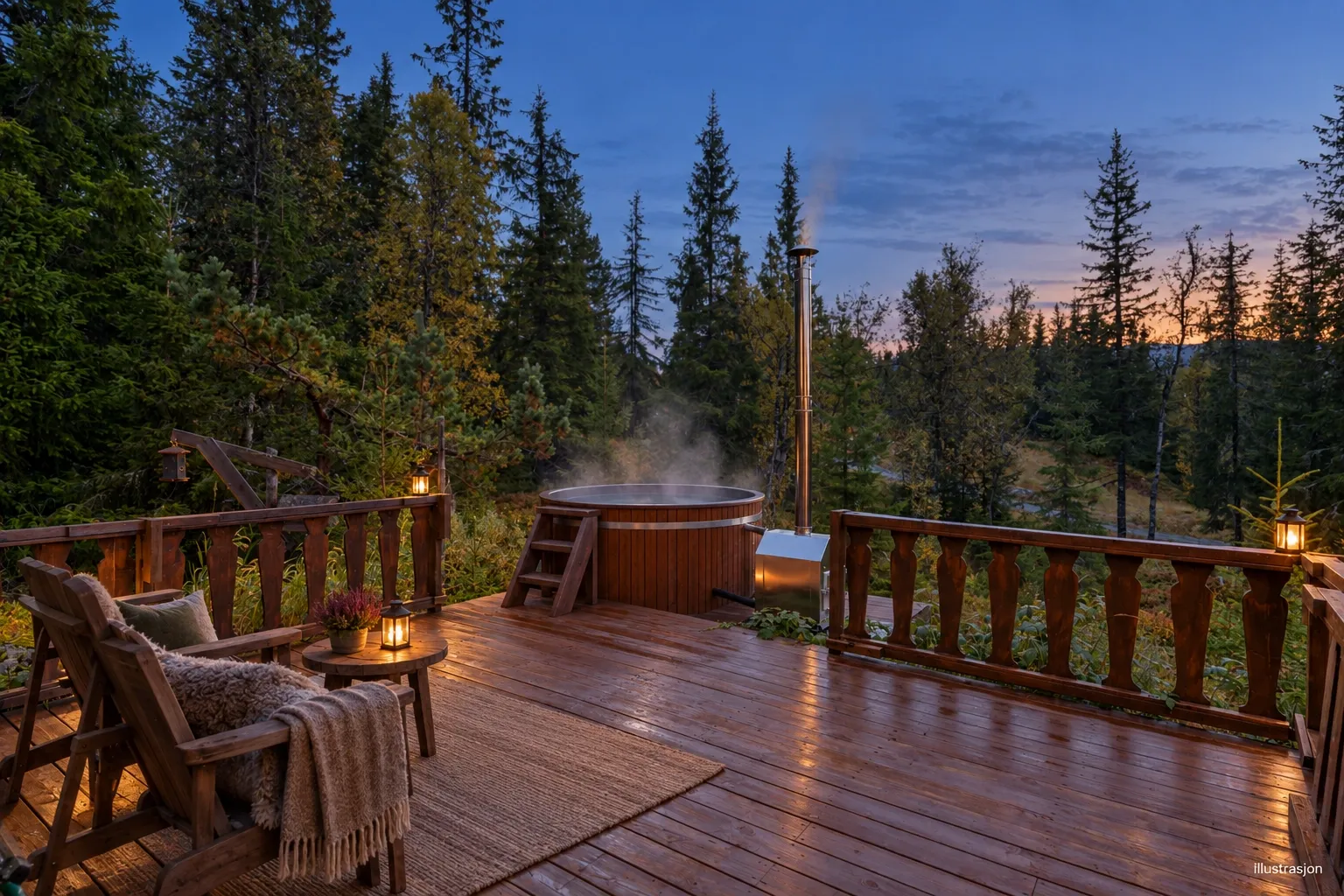 1970s Norwegian Retreat with Terrace and Spa in Veneli - View image 18 of 46