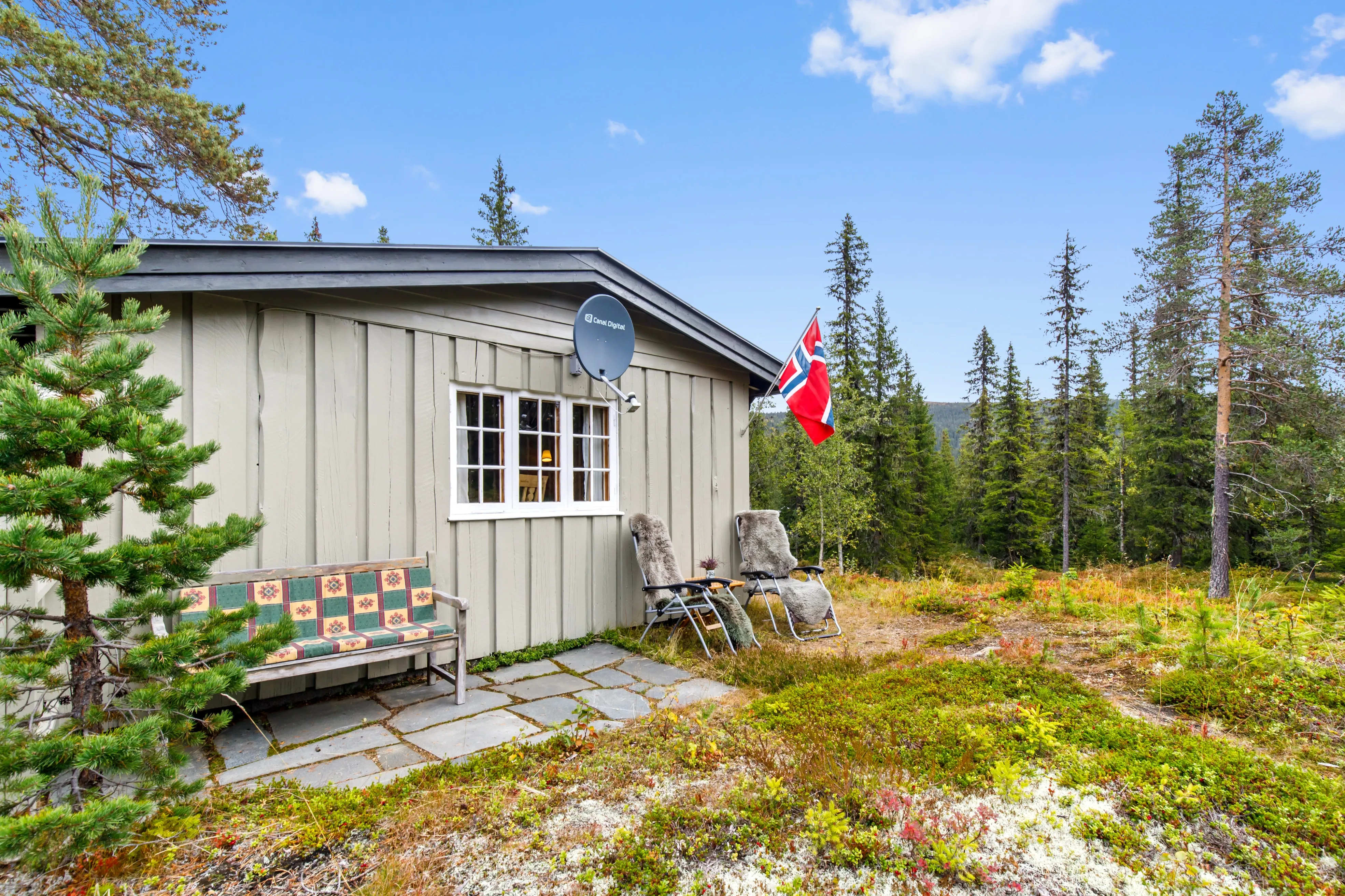 1960s Three-Bedroom Cabin with Terrace in Eggedal, Norway - View image 30 of 49