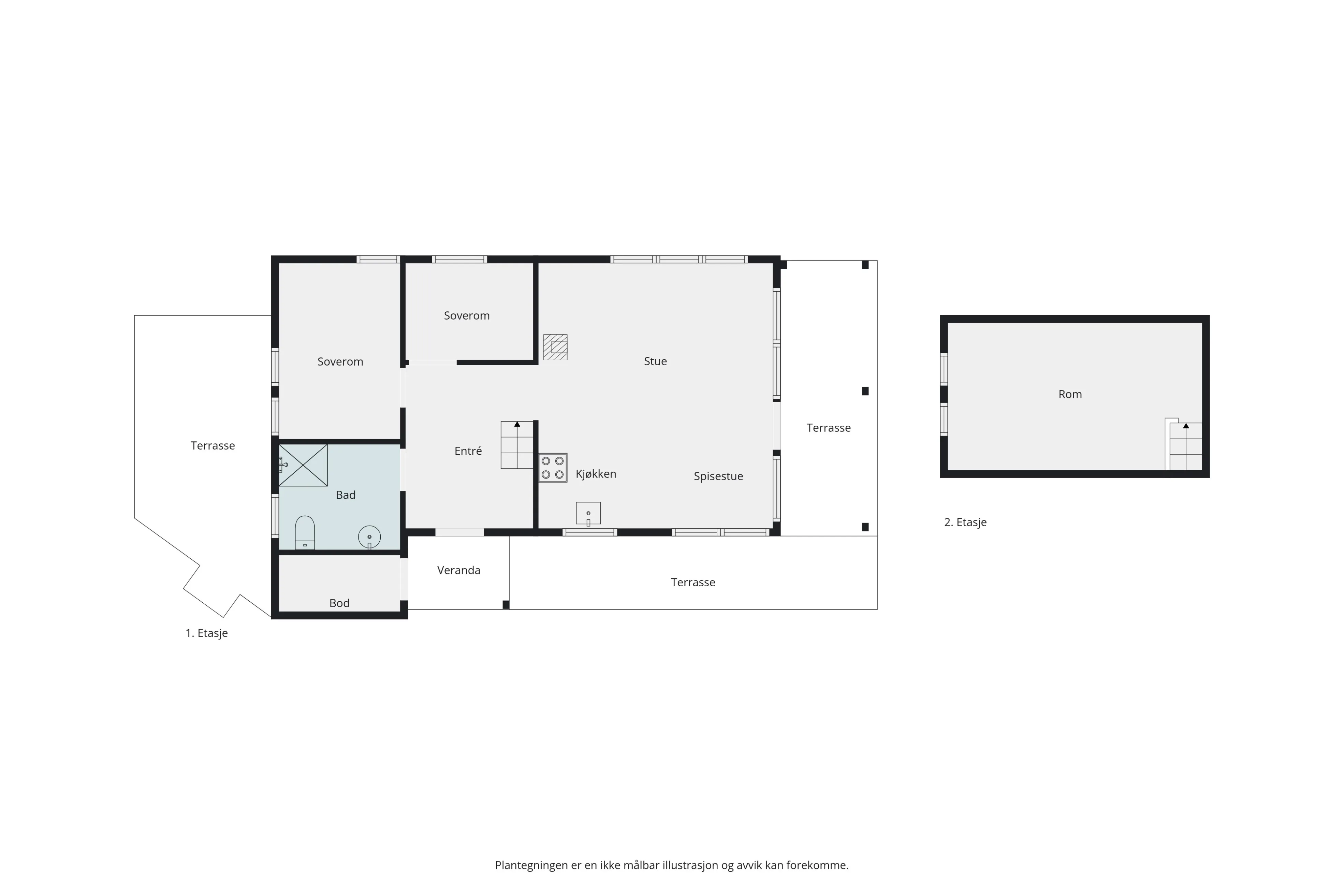 Modern Two-Storey House with Expansive Terrace in Scenic Valdres, Norway - View image 35 of 37