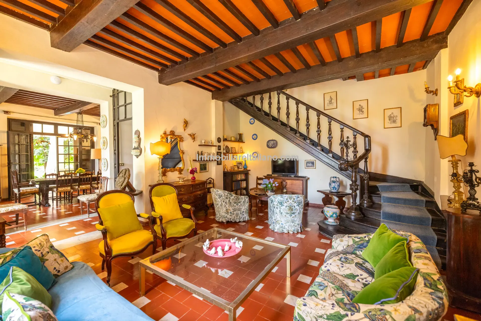 Art Nouveau Villa in Tuscany: 7 Bedrooms, Pool, Guest Apartment - View image 29 of 49