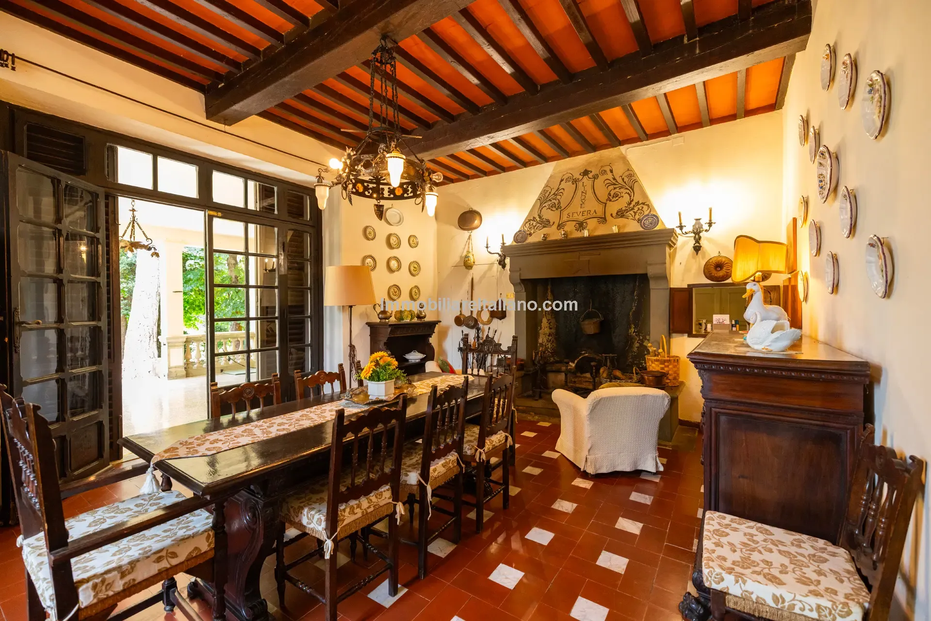 Art Nouveau Villa in Tuscany: 7 Bedrooms, Pool, Guest Apartment - View image 31 of 49