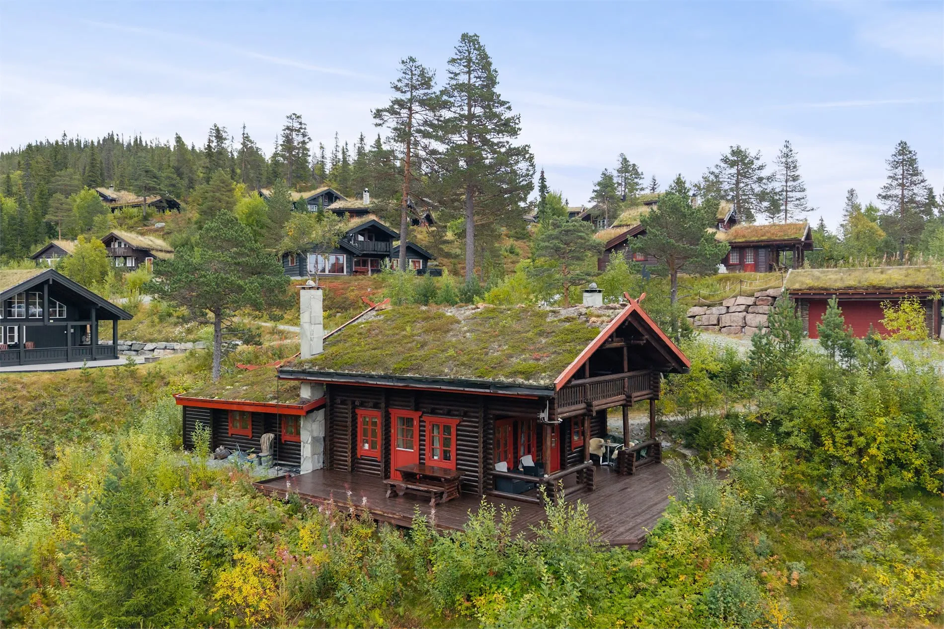 4-Bedroom Country House with Balcony and Terrace in Scenic Noresund - Image 1