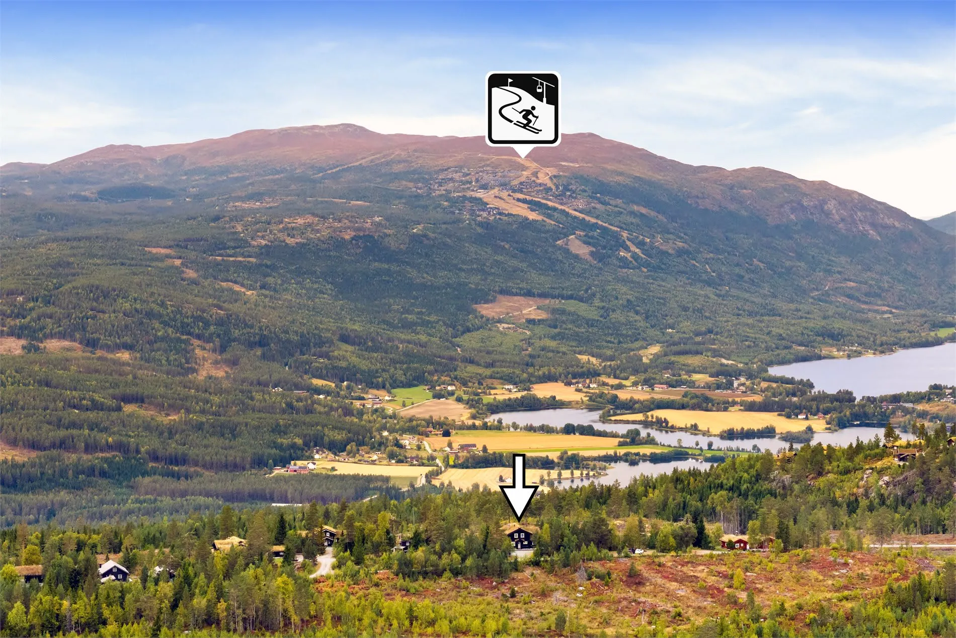 Moderne landsted med 6 soveværelser og stor terrasse i Krøderen, Norge - Image 4