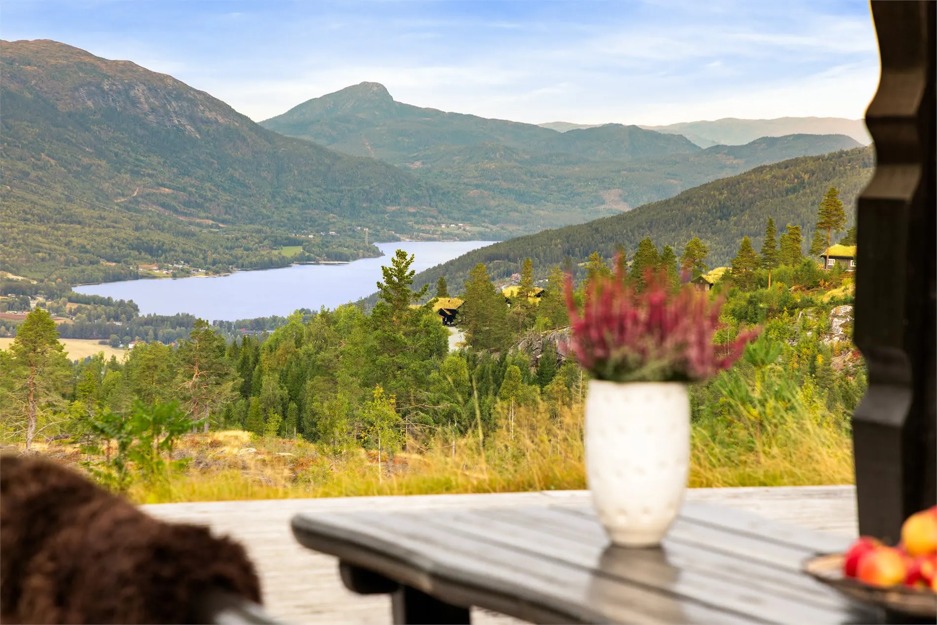Moderne landsted med 6 soveværelser og stor terrasse i Krøderen, Norge - Vis billede 40 af 41