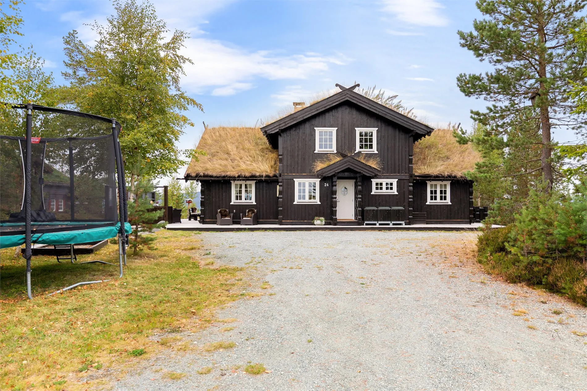 Moderne landsted med 6 soveværelser og stor terrasse i Krøderen, Norge - Vis billede 41 af 41