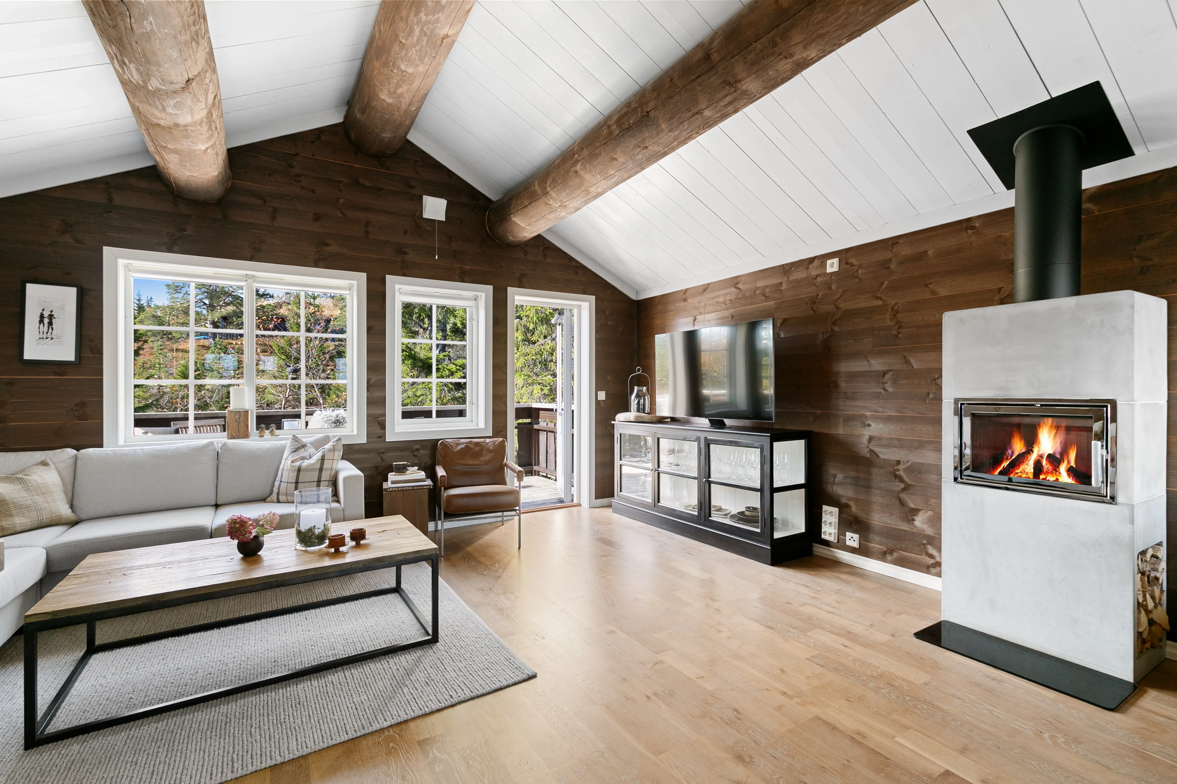 Modern 3-Bedroom Ski-in/Ski-out Cabin in Budor, Norway - View image 11 of 49