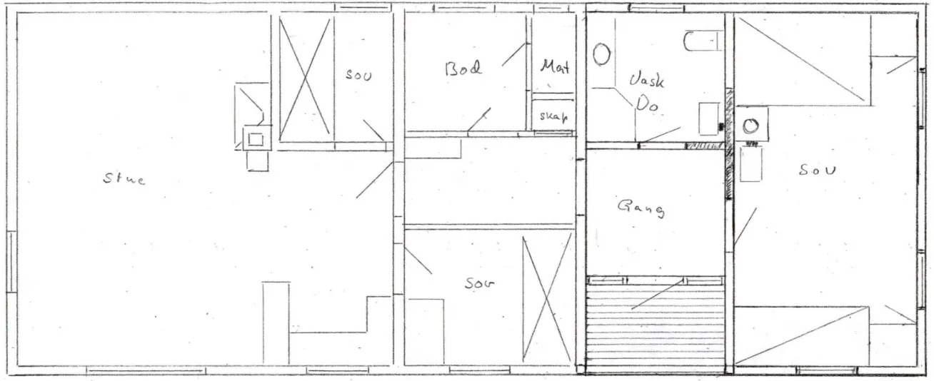 Cabana de meados do século com 3 quartos e aquecimento a lenha na pitoresca Uvdal, na Noruega - Ver imagem 7 de 44