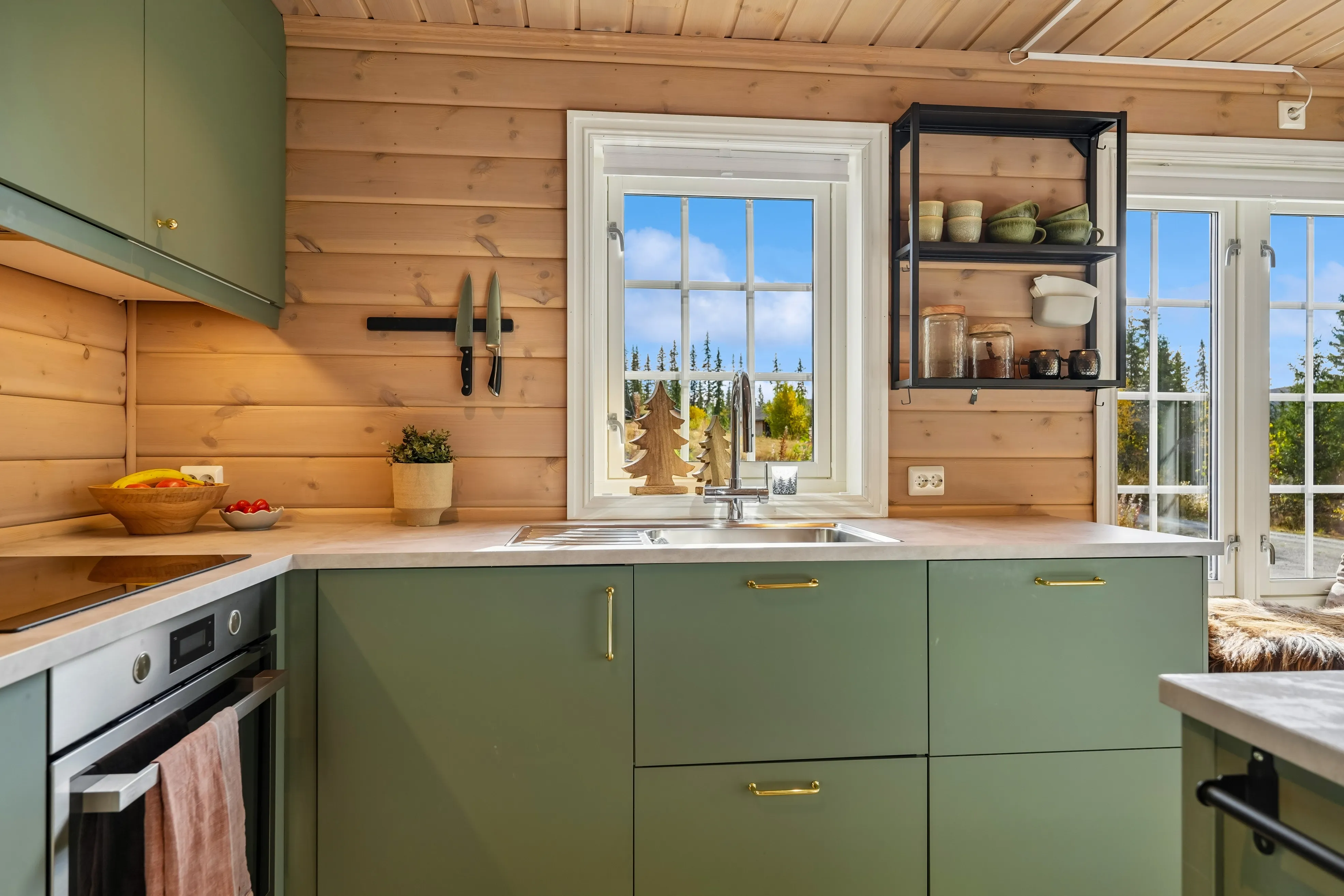 Contemporary 2-Bedroom Cabin with Terrace in Scenic Beito, Norway - View image 6 of 34