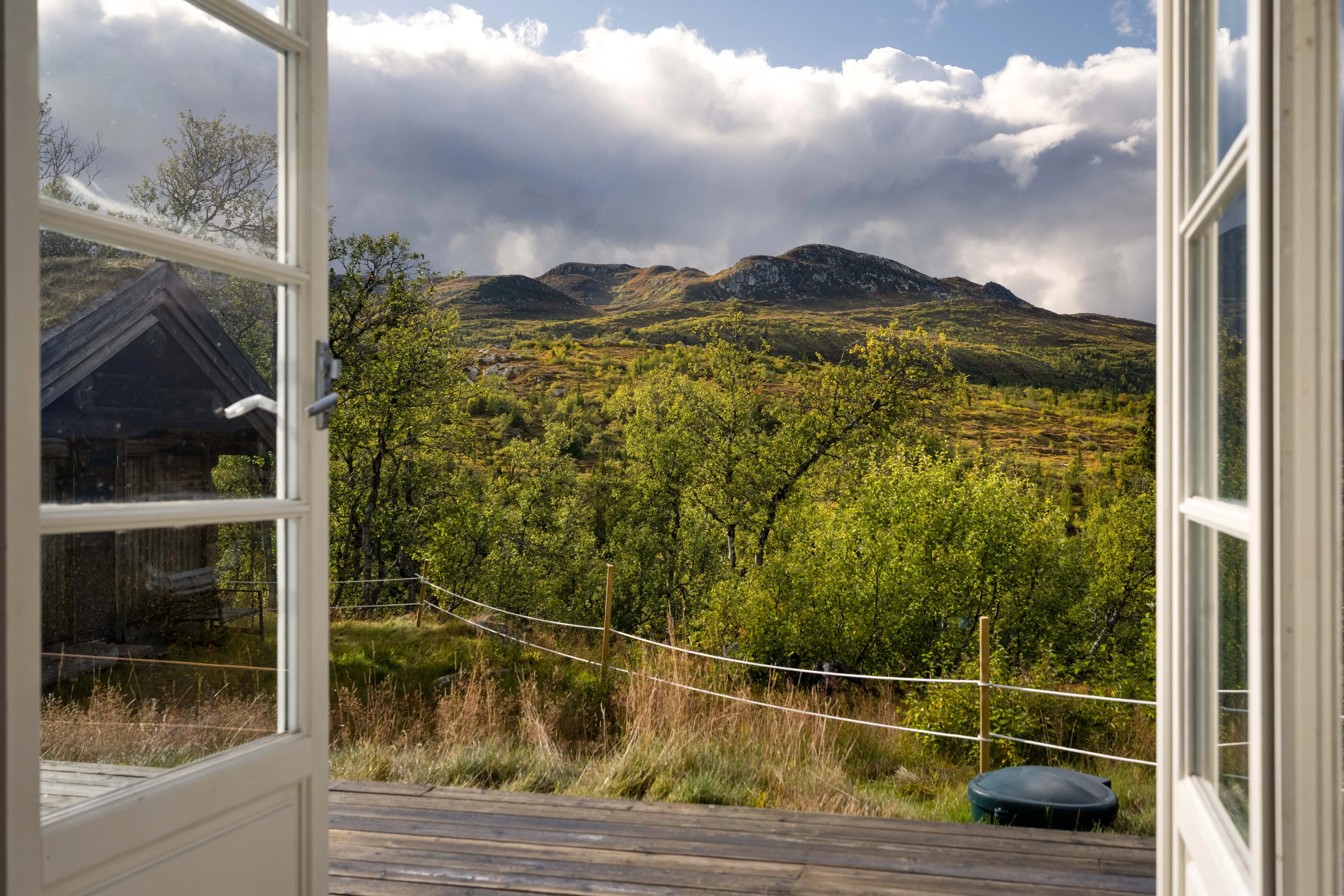 Contemporary Log Cabin with Guest House in Scenic Høgevarde Norway - View image 9 of 51