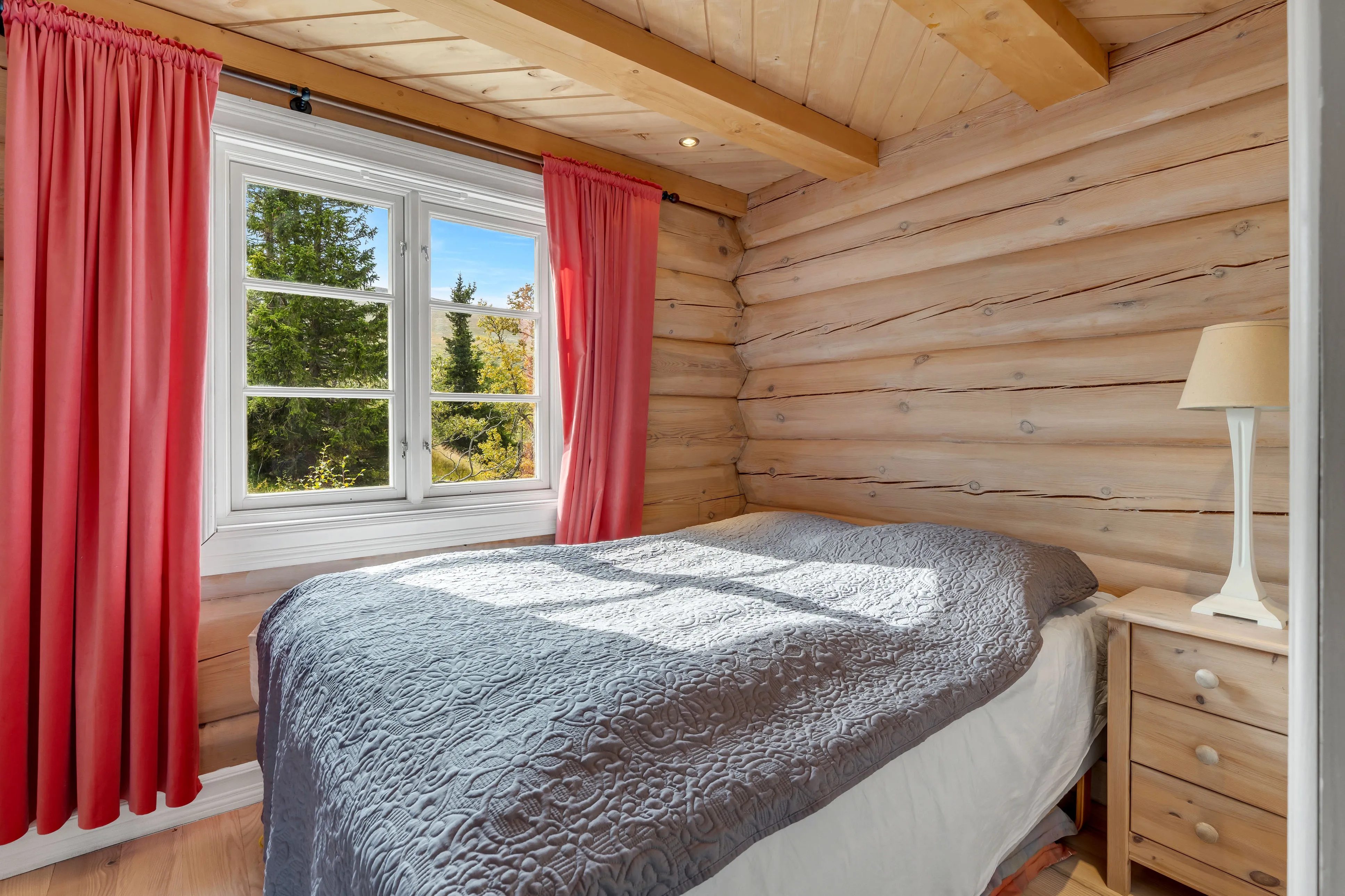 Contemporary Log Cabin with Guest House in Scenic Høgevarde Norway - View image 26 of 51