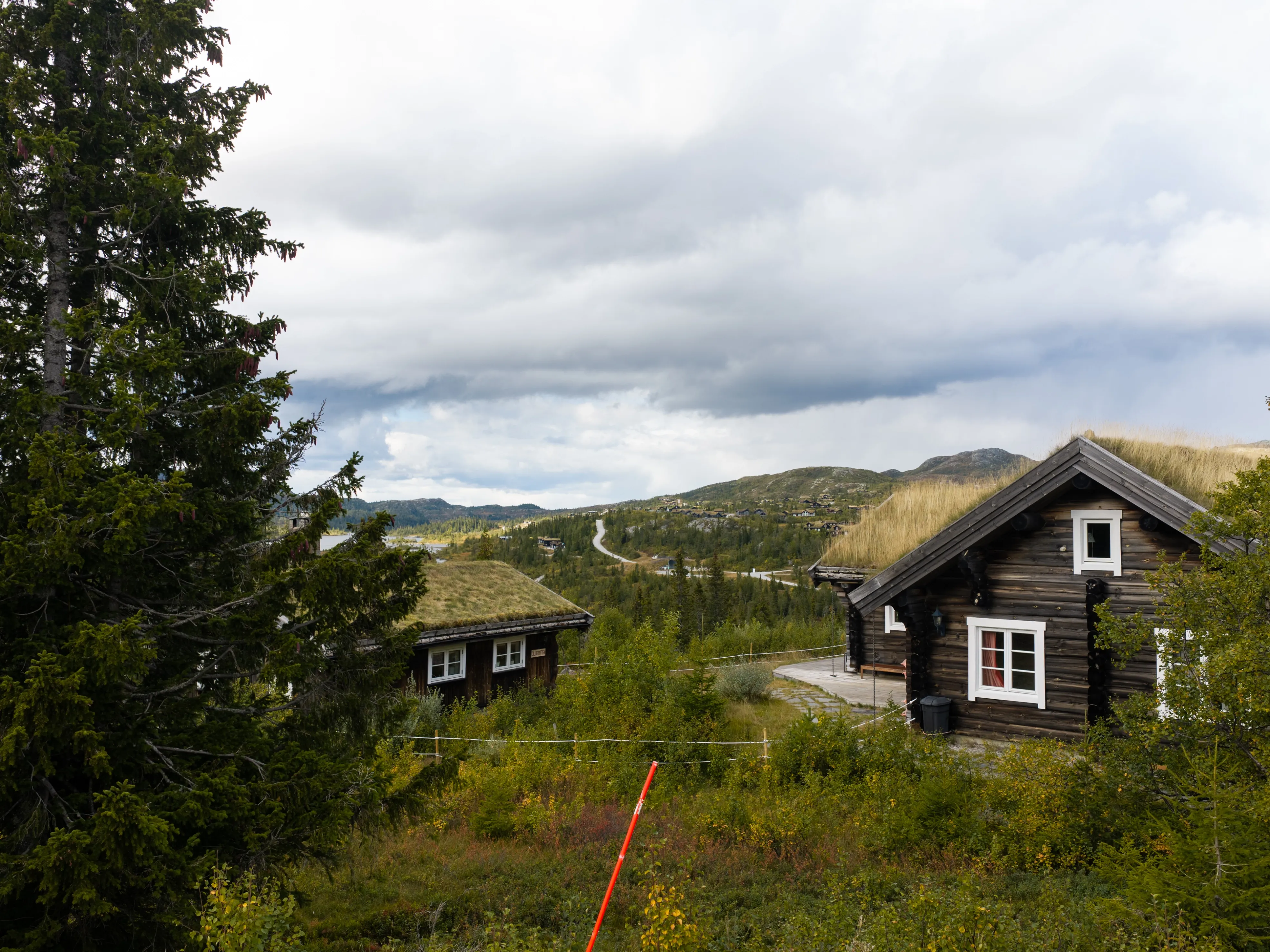 Contemporary Log Cabin with Guest House in Scenic Høgevarde Norway - View image 44 of 51