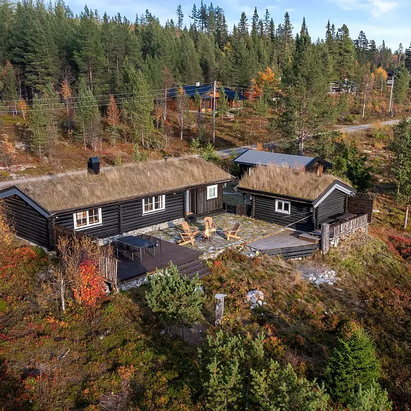 Møbleret landsted fra 1970’erne med stor grund i Engerdal, Norge