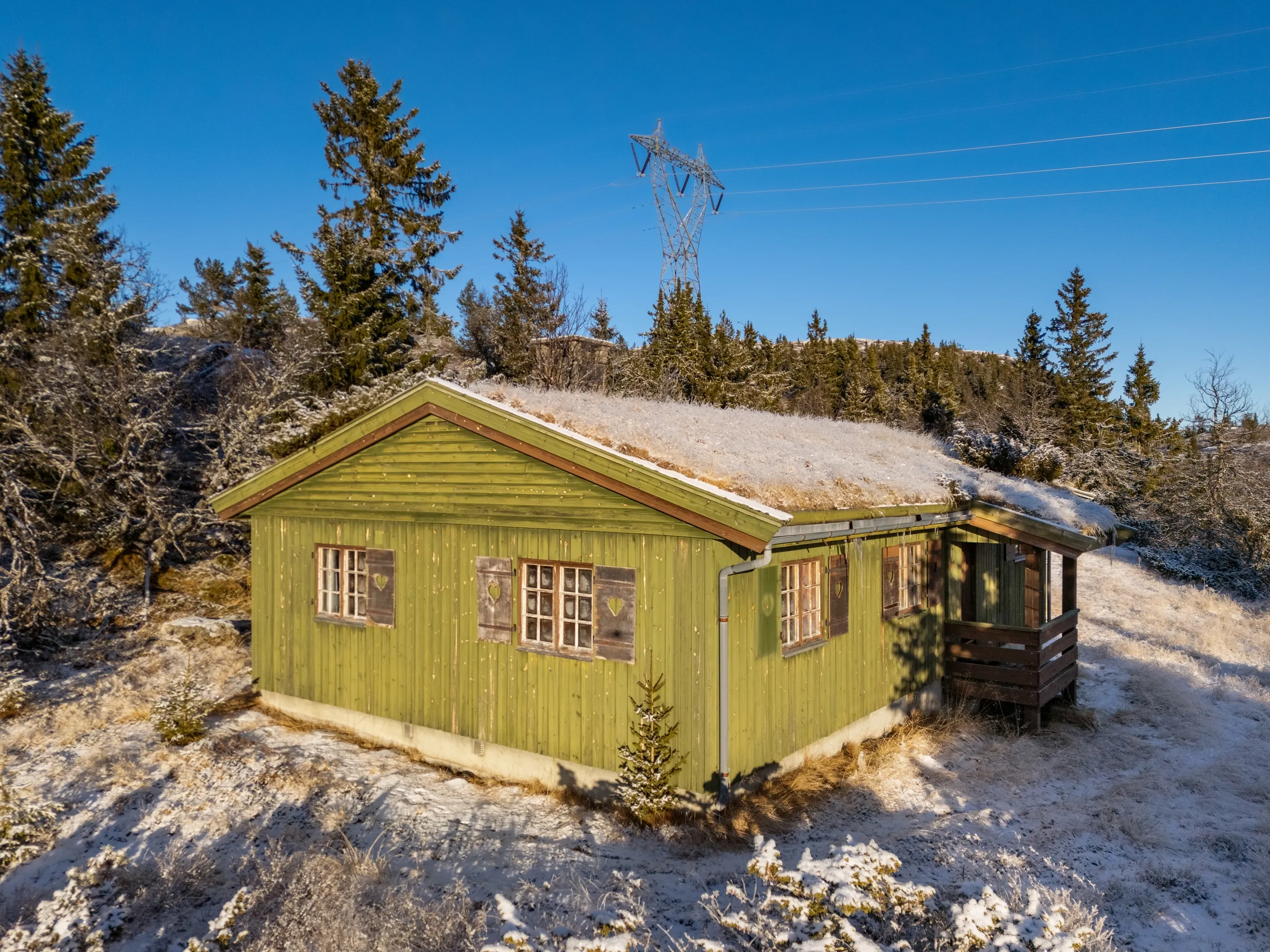 1970s Cabin with Wood Heating Near Nesbyen's Scenic Trails - Image 1