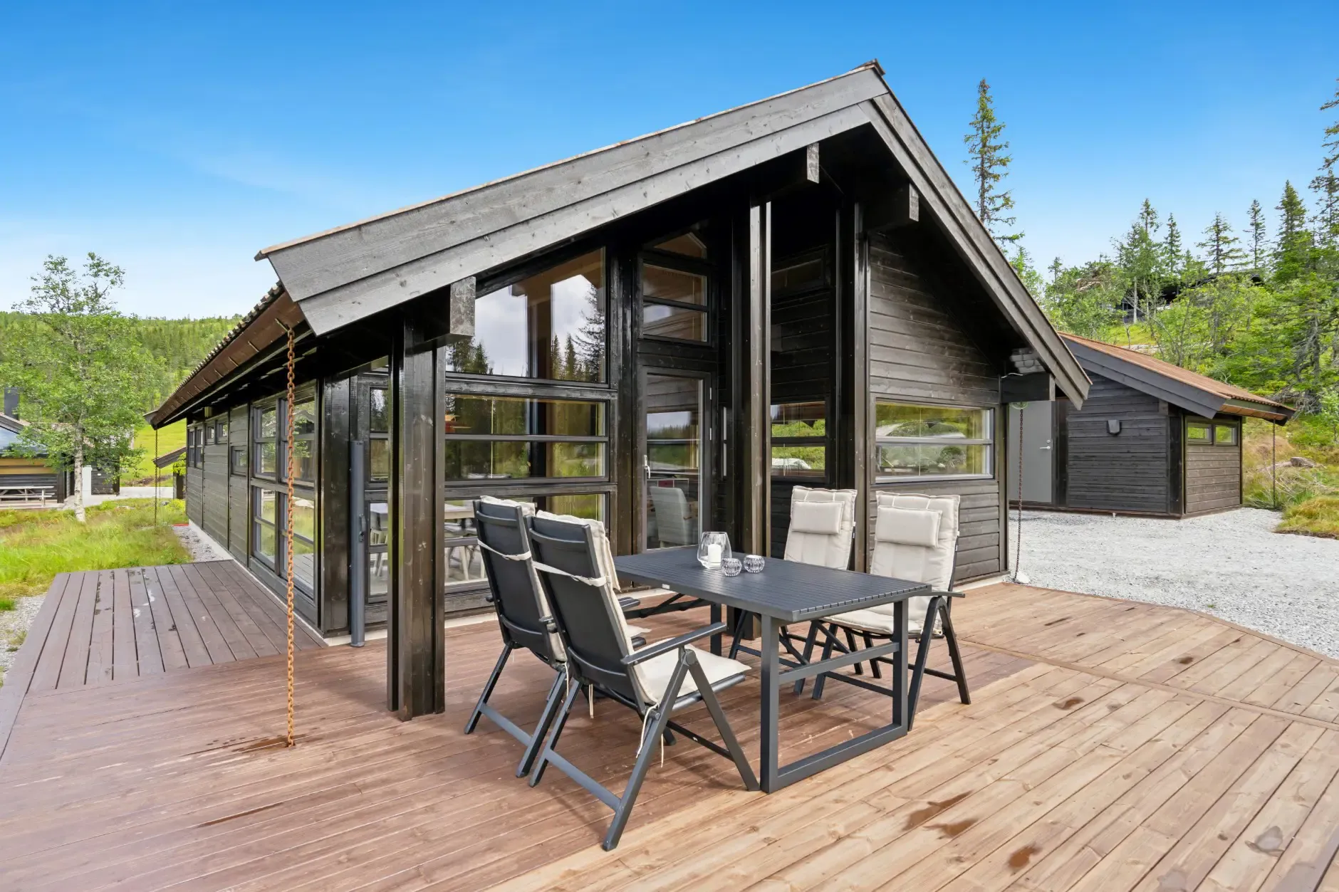 Contemporary 3-Bedroom Country House with Expansive Garden in Eggedal, Norway - View image 9 of 34