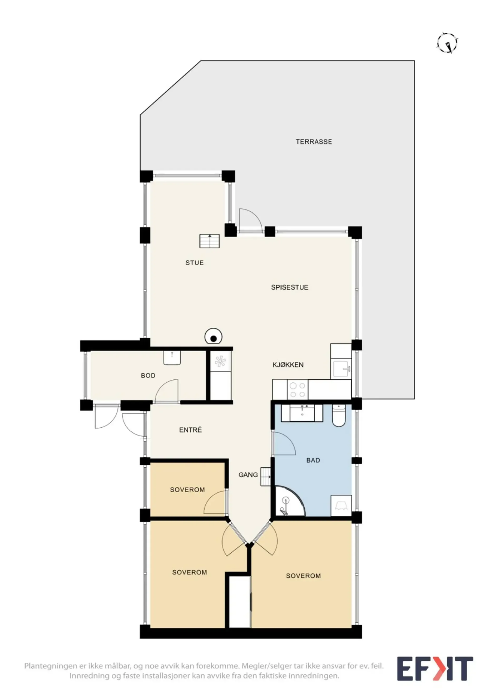 Contemporary 3-Bedroom Country House with Expansive Garden in Eggedal, Norway - View image 23 of 34
