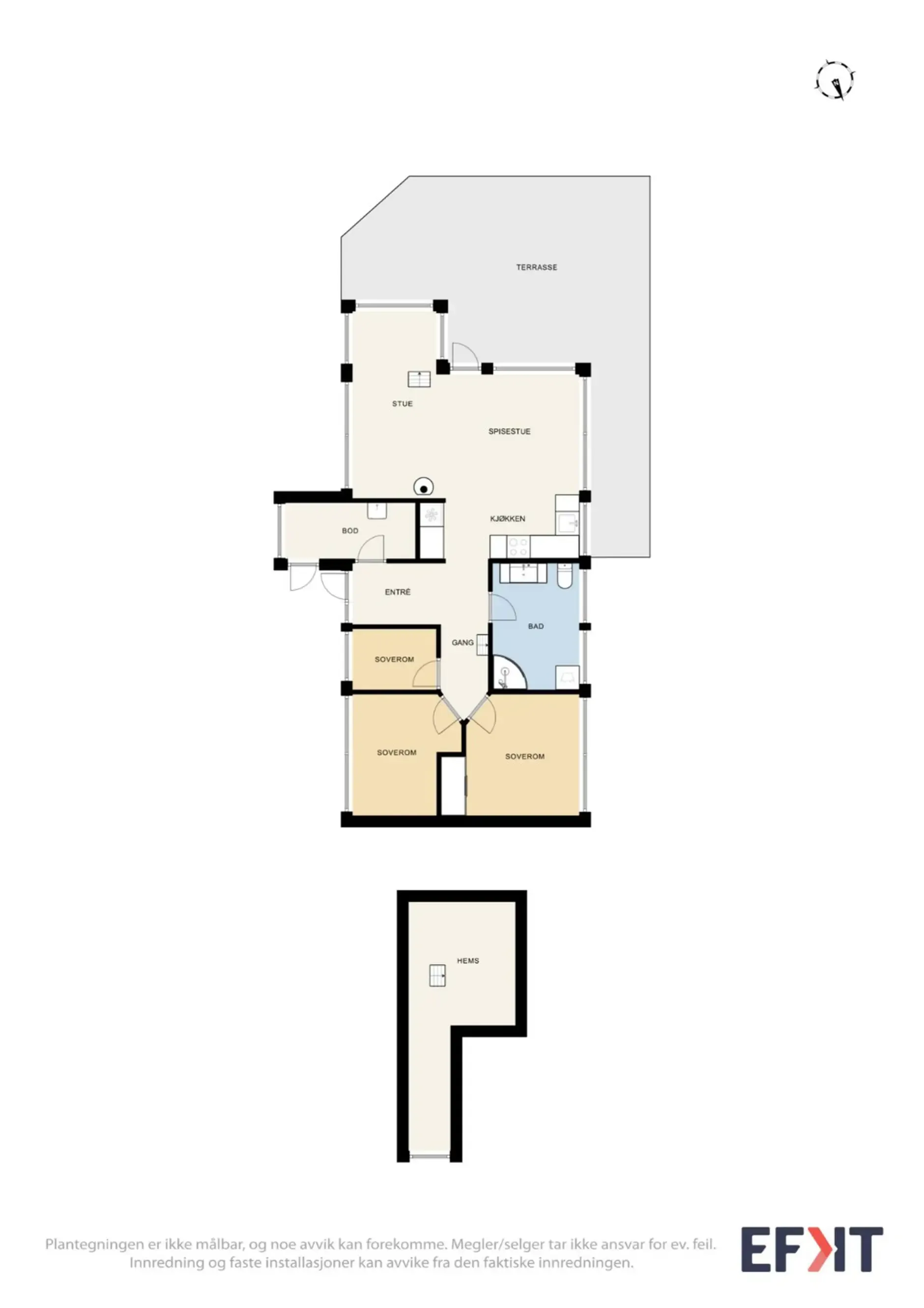 Contemporary 3-Bedroom Country House with Expansive Garden in Eggedal, Norway - View image 33 of 34