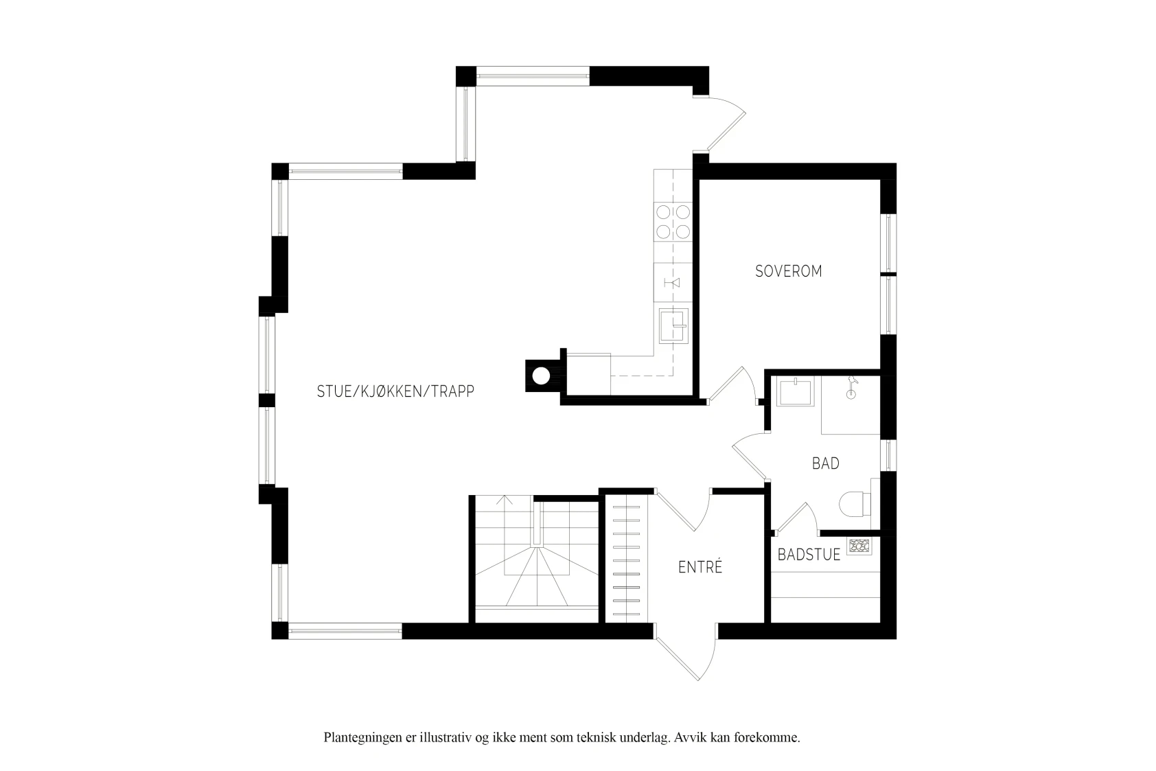 Moderne landhus med 4 soveværelser i Tjørhom med sauna og to opholdsrum - Image 4