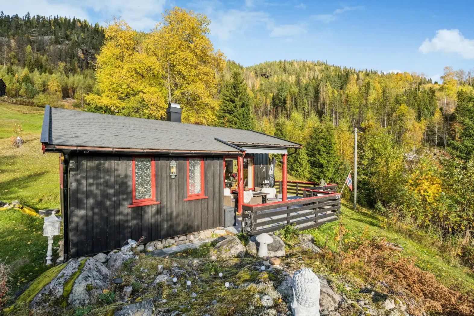 1970s Eggedal Cabin with Terrace and Scenic Surroundings - View image 33 of 40