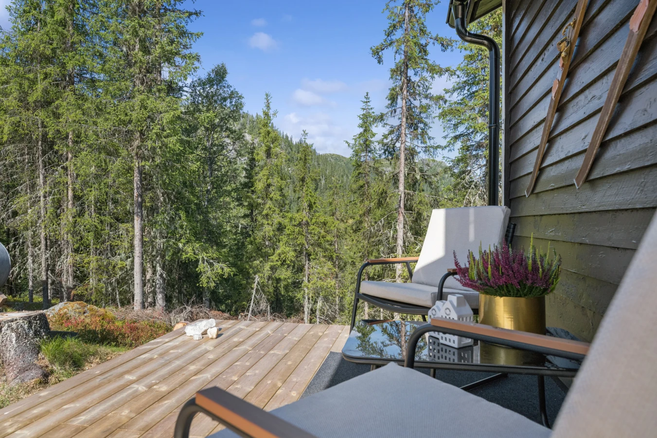 Norsk hytte fra 1960’erne med terrasse i Vikens friluftsparadis - Vis billede 27 af 32