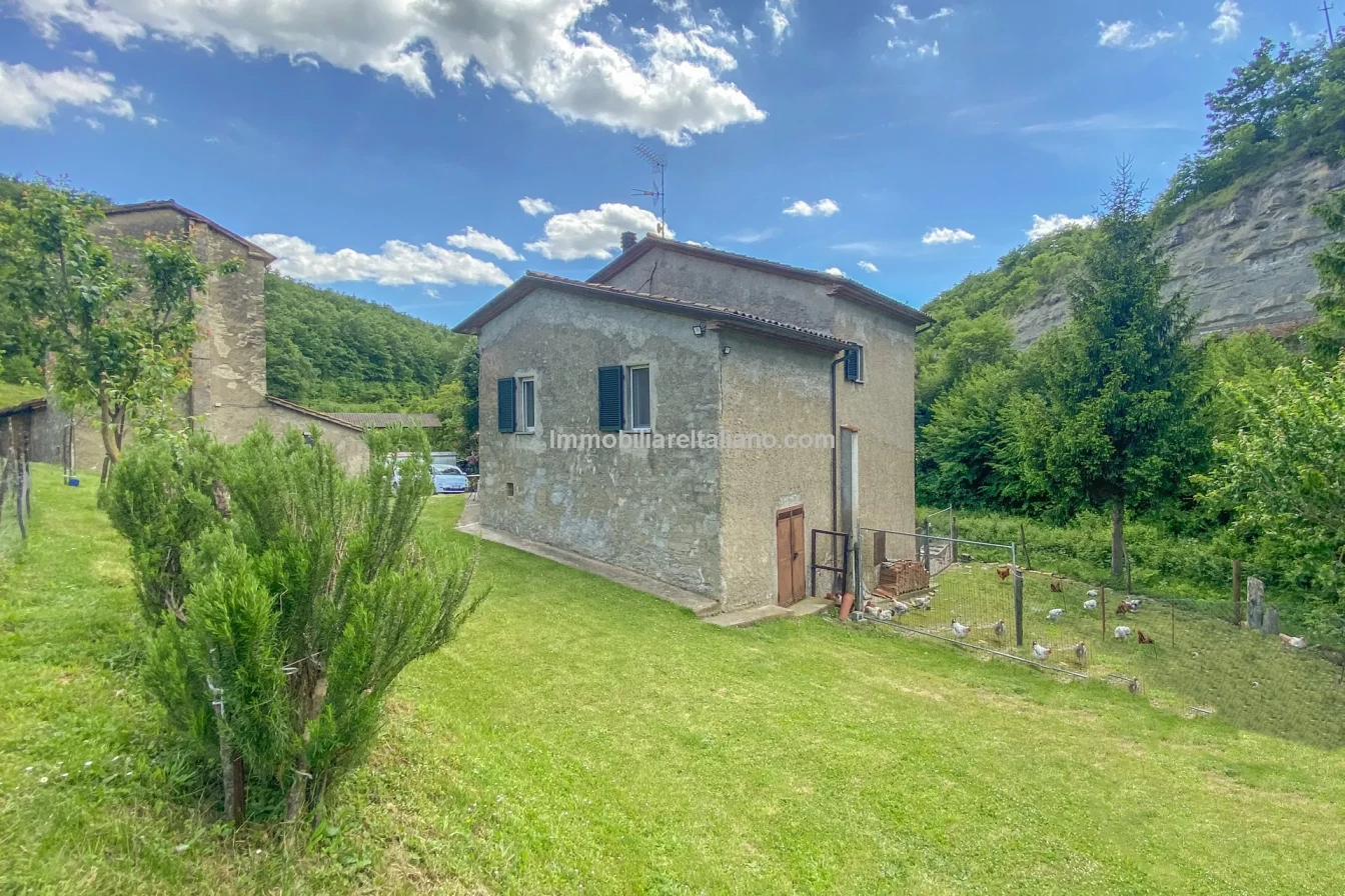 Bondegård med vingård og vidstrakt tomt på landsbygda i Umbria - Vis bilde 19 av 45