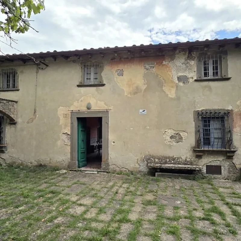 Historisk villa fra 1730'erne med fresker i Coreglia Antelminelli, Toscana